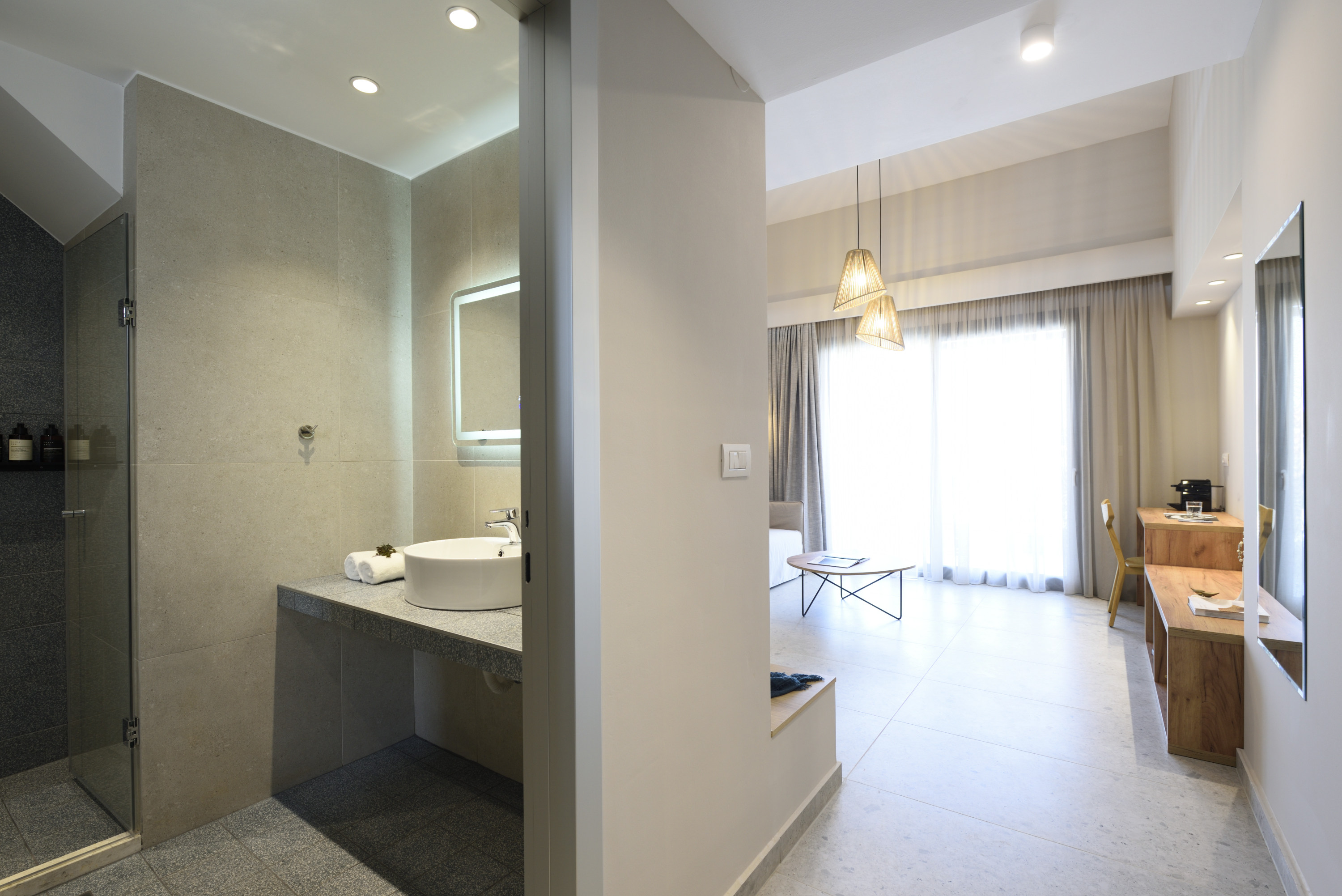 Quadruple with Balcony