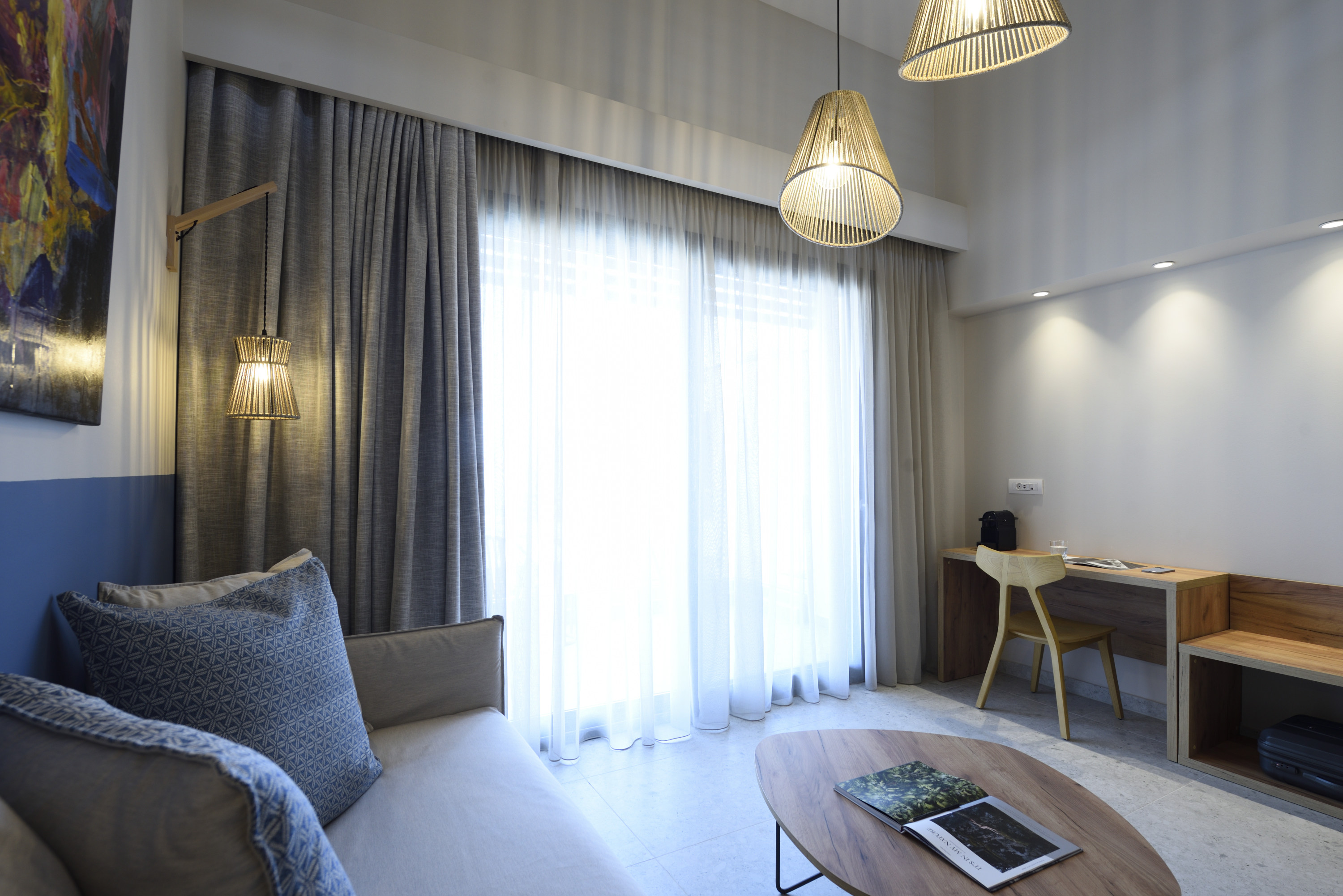 Quadruple with Balcony