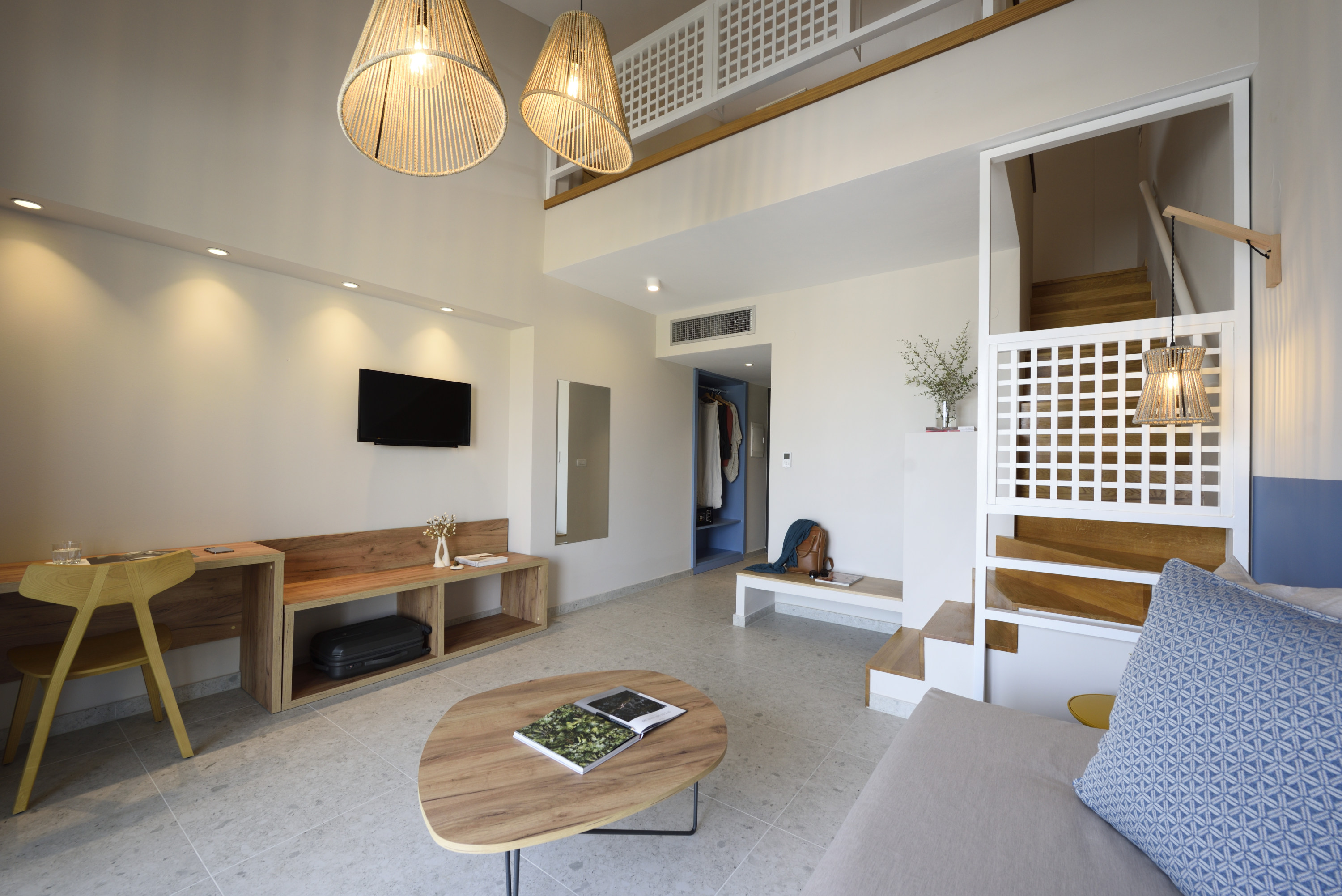 Quadruple with Balcony