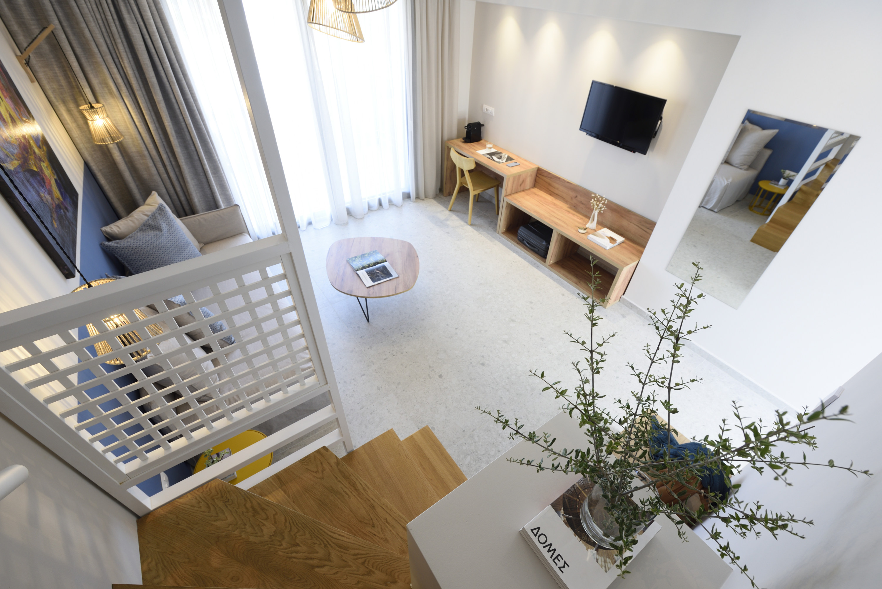 Quadruple with Balcony