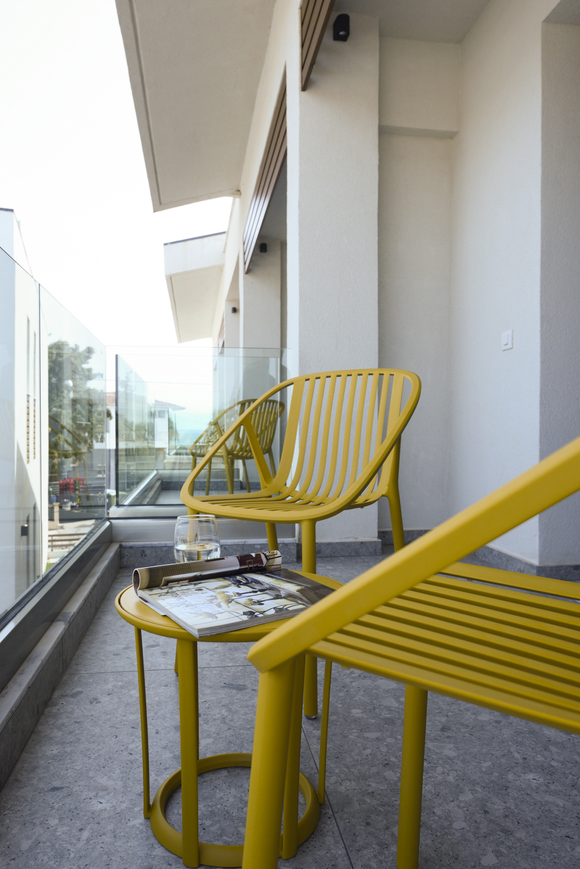 Quadruple with Balcony