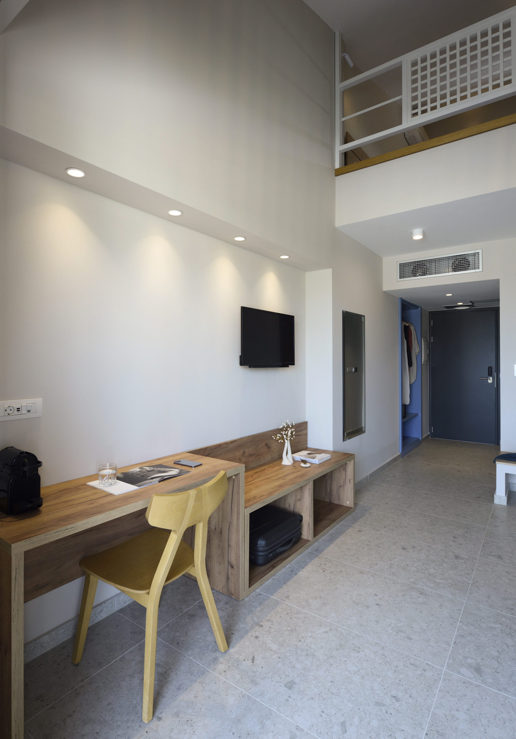 Quadruple with Balcony