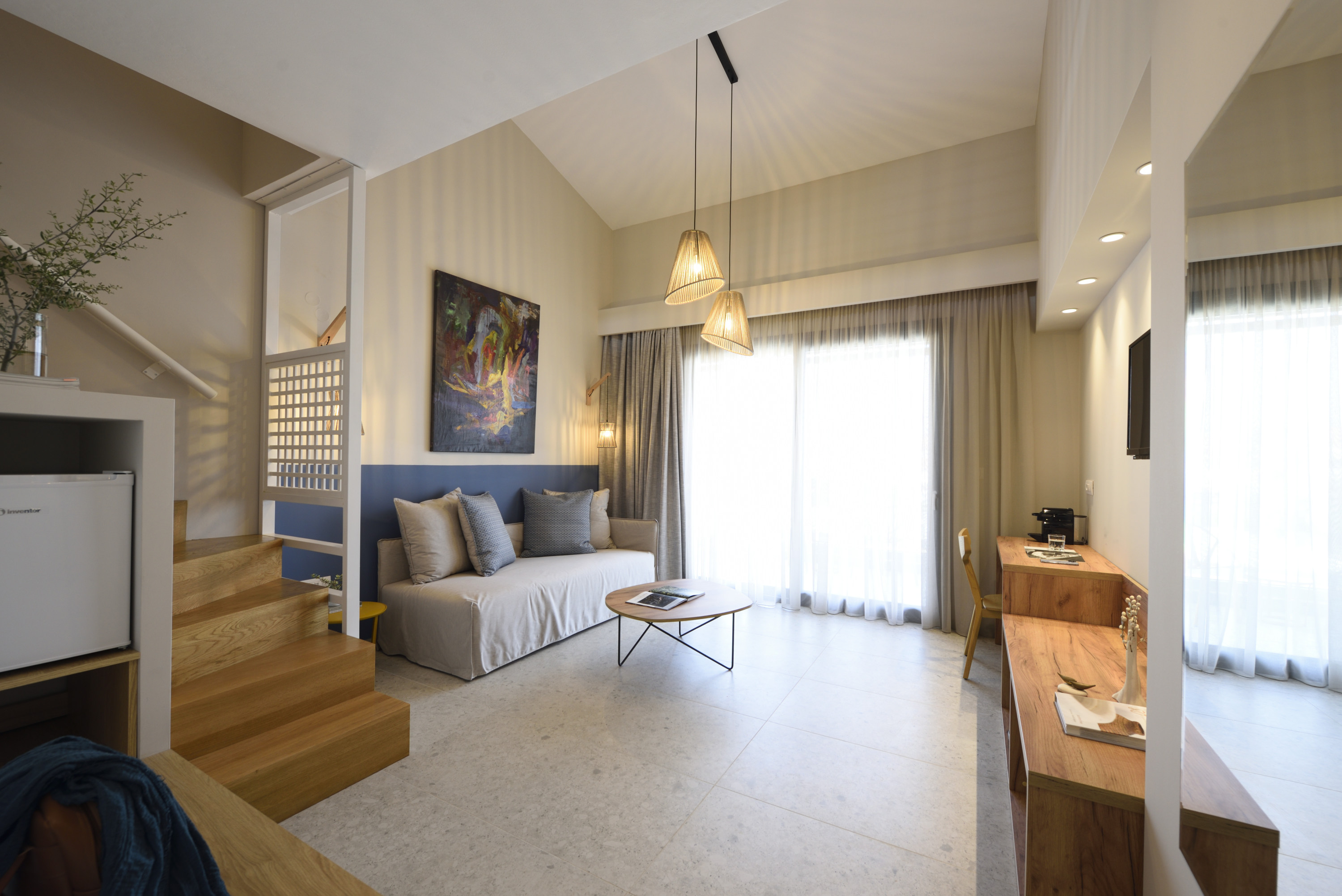 Quadruple with Balcony