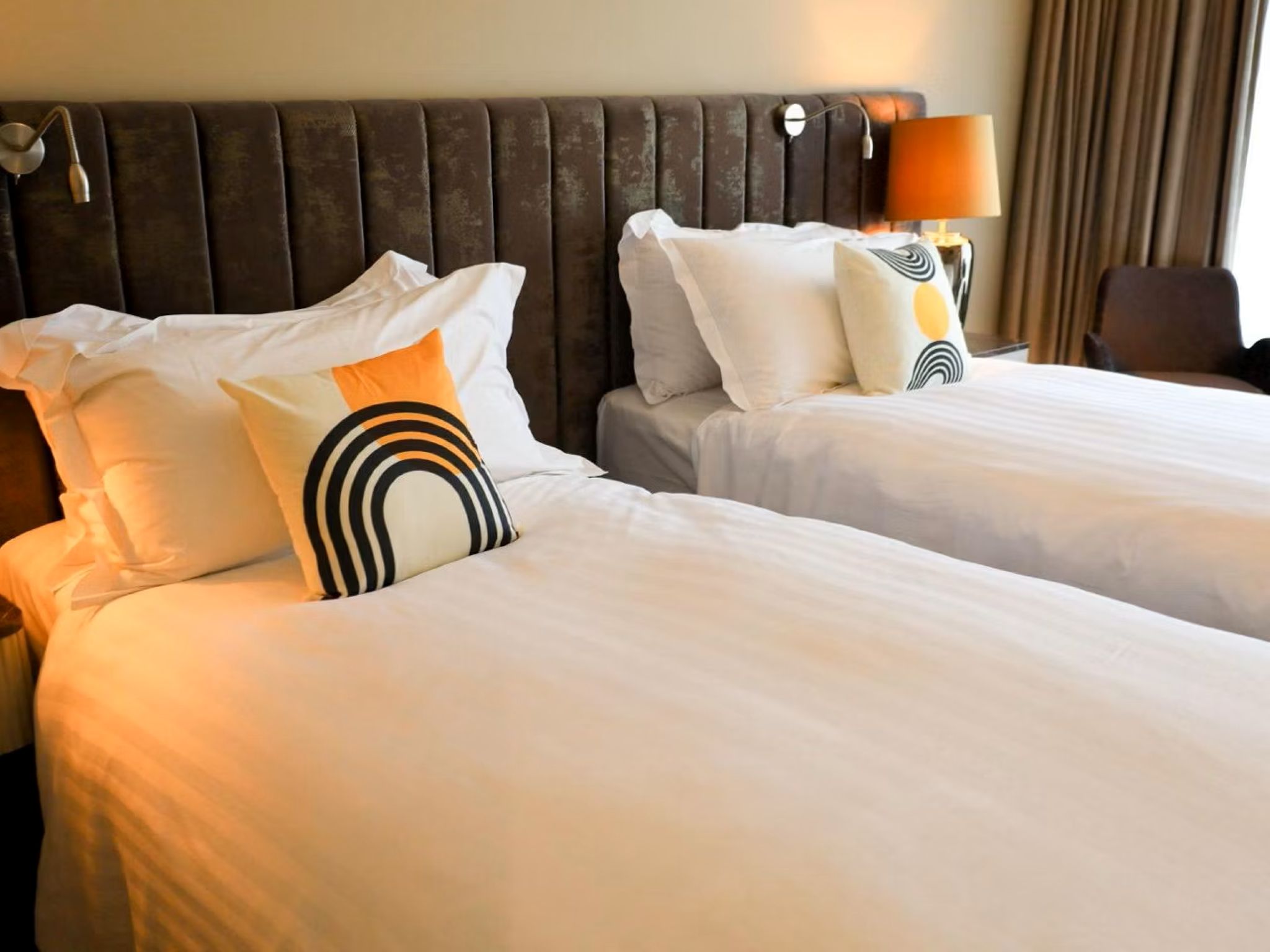 Twin with Terrace with Views