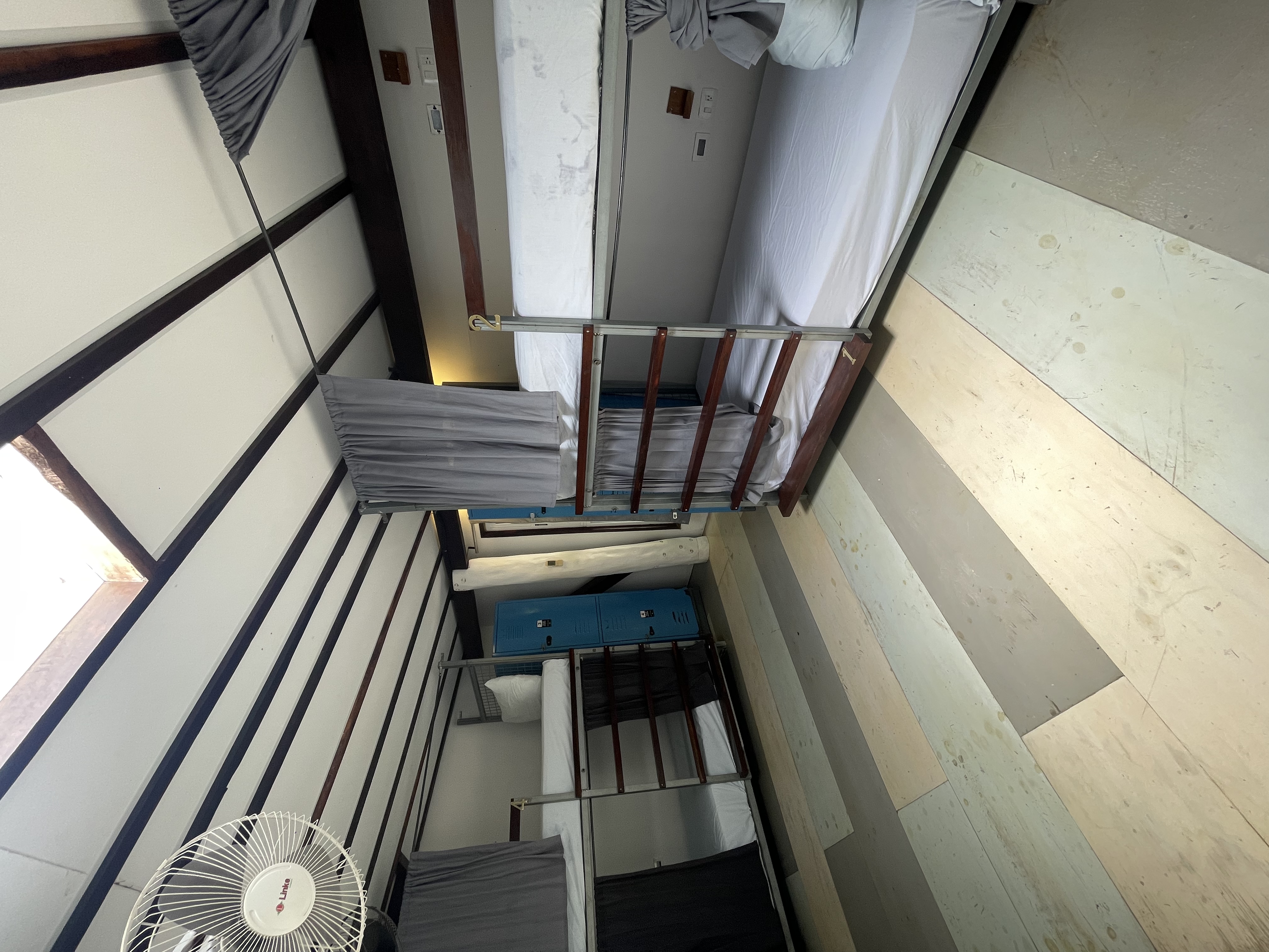 Family Room Bunk Bed with Shared Bathroom