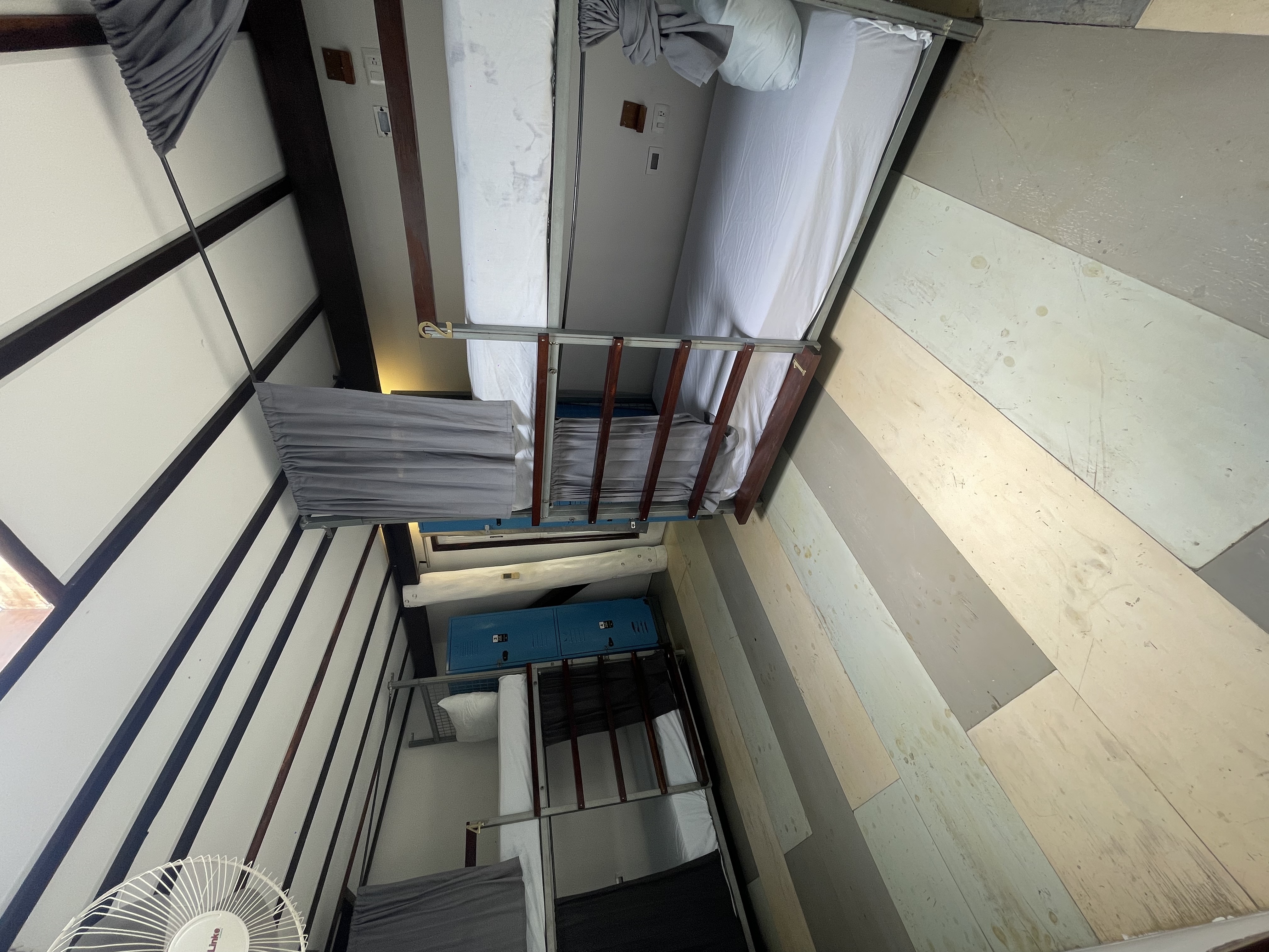 Family Room Bunk Bed with Shared Bathroom