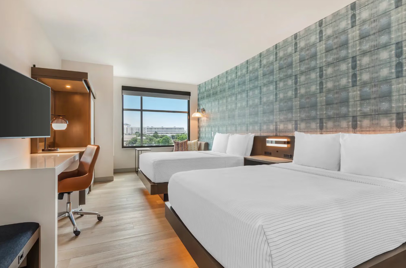 Double Two Queen Beds