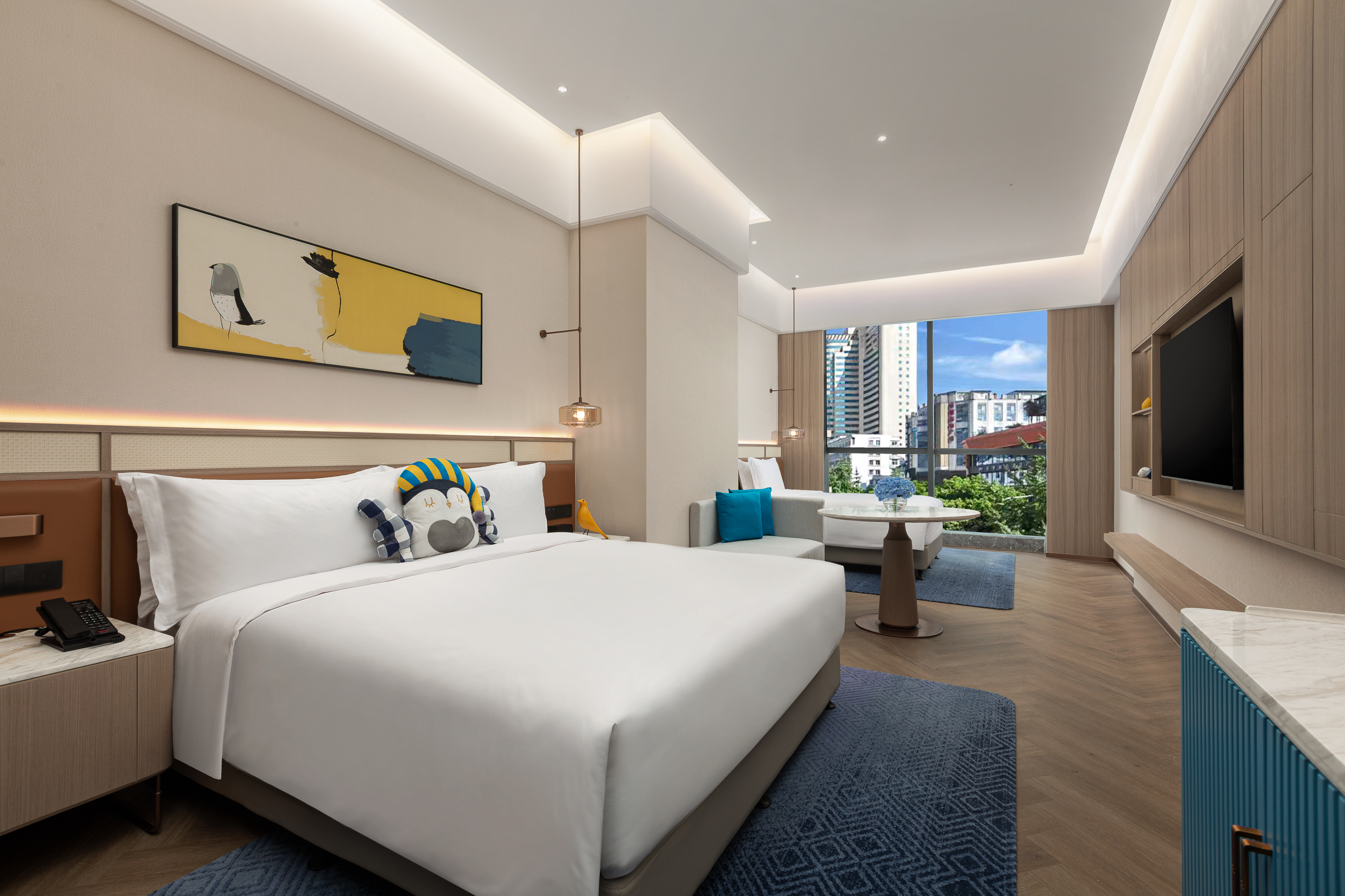 Quadruple Two Double Beds Premium