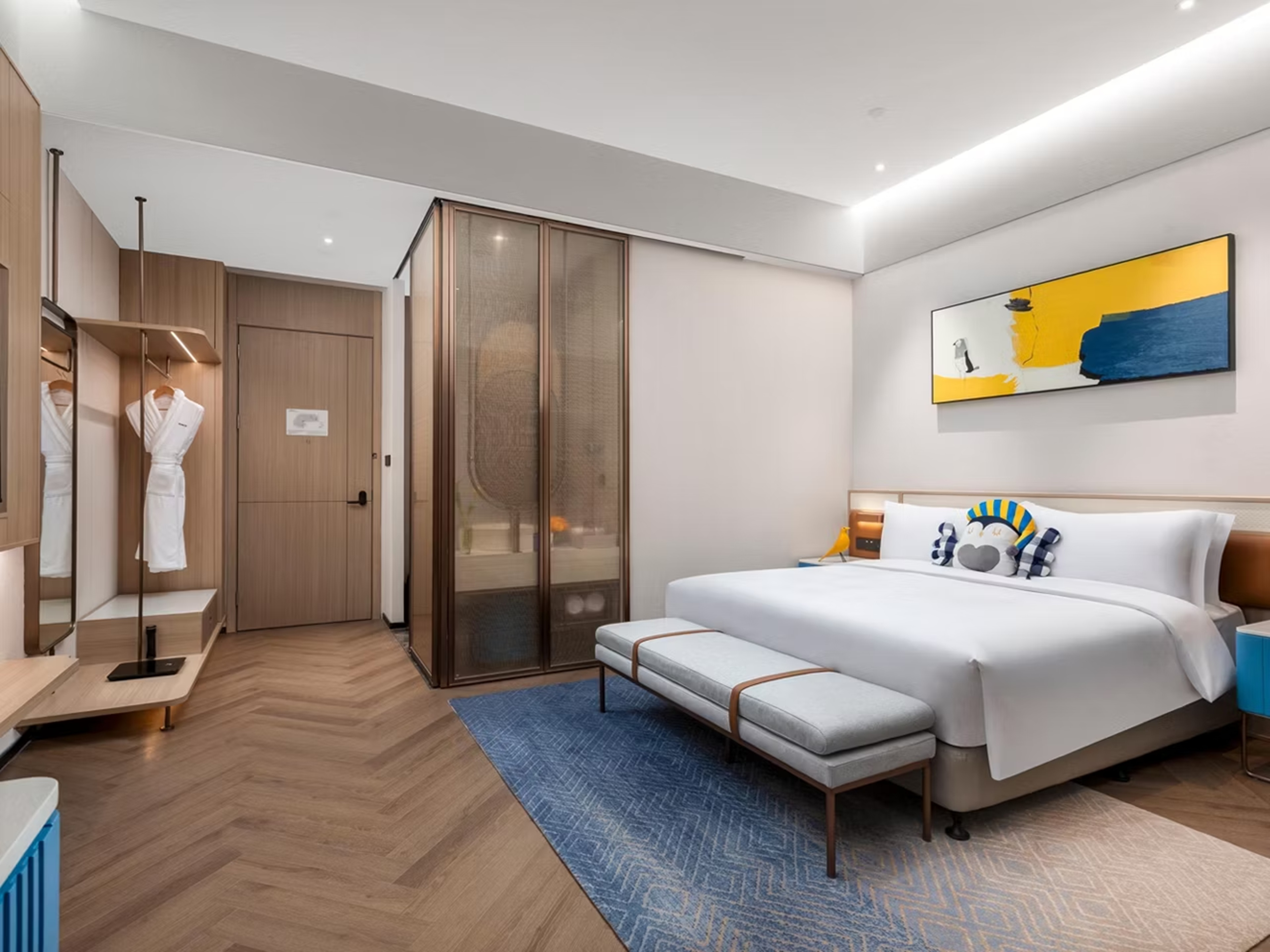 Double King Size Bed