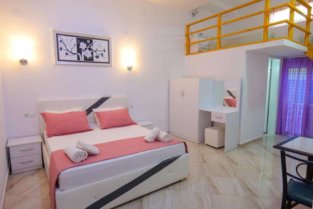 Quadruple with Balcony