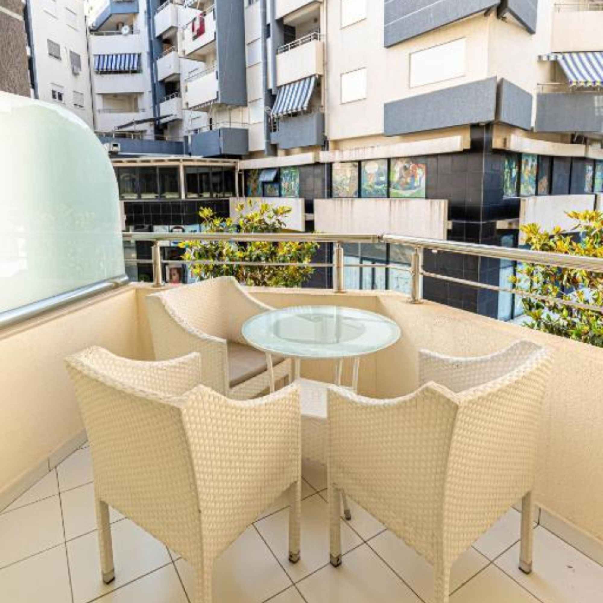 Quadruple with Balcony