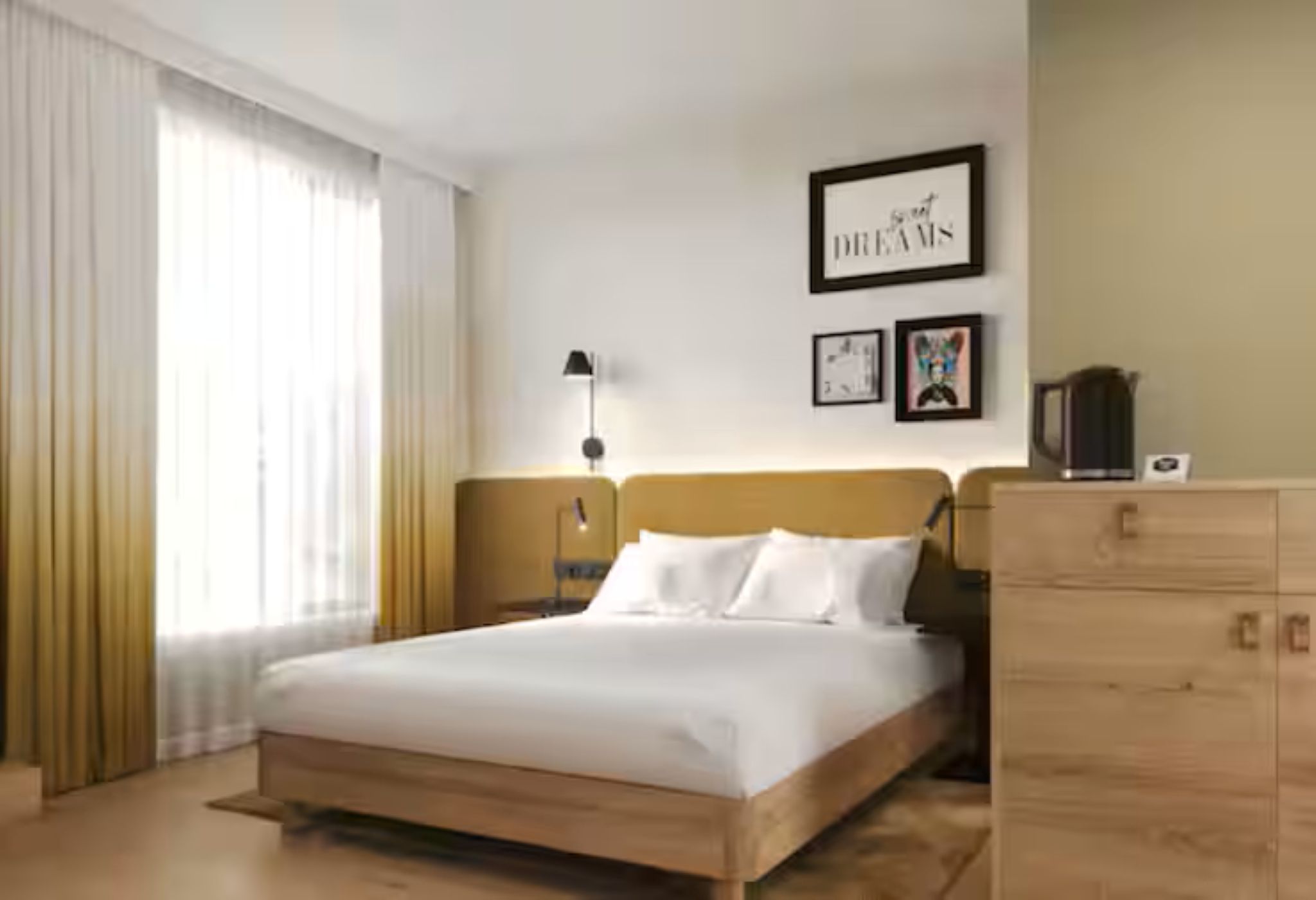 Double Queen Size Bed