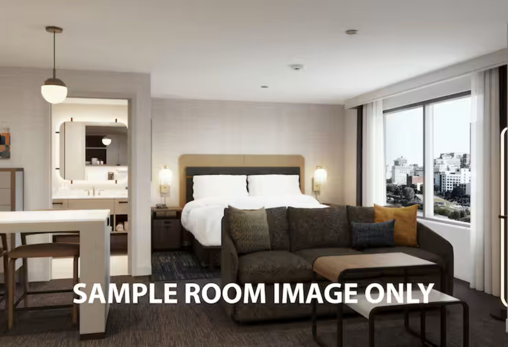 Studio King Size Bed