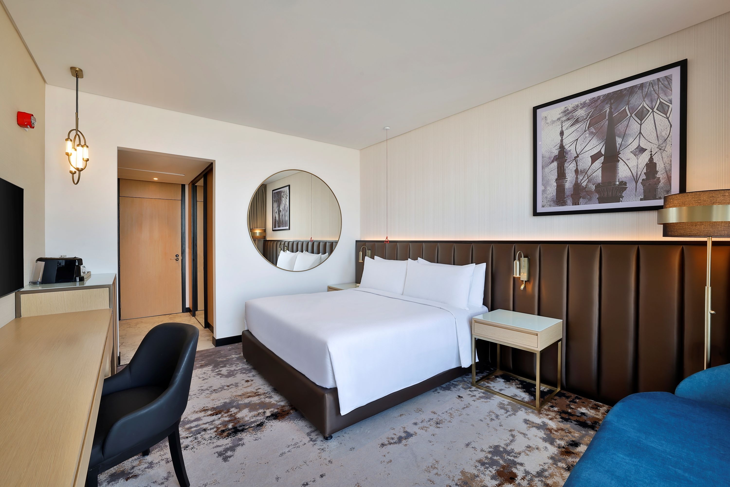 Double Guest Room King Bed