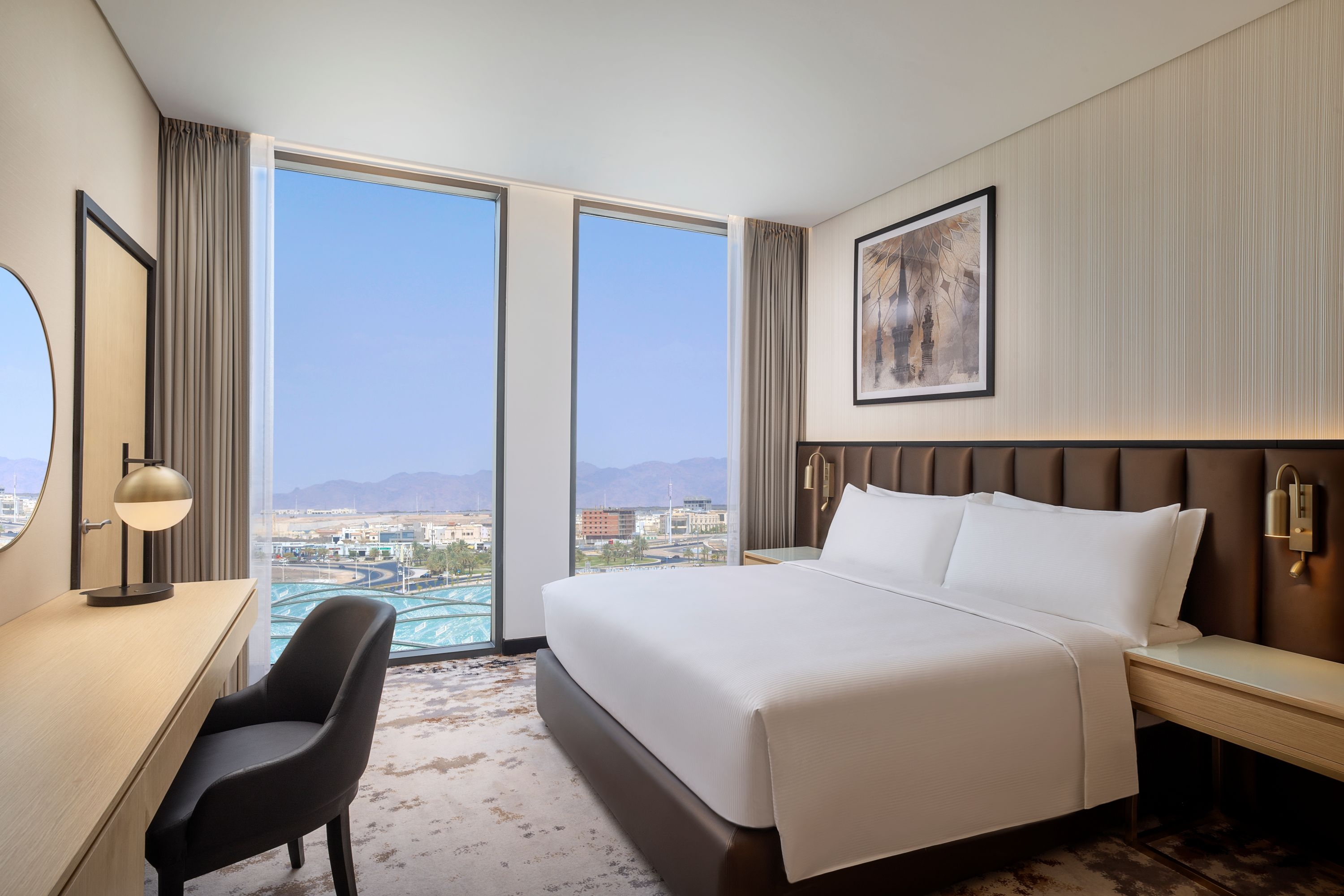 Double Guest Room King Bed