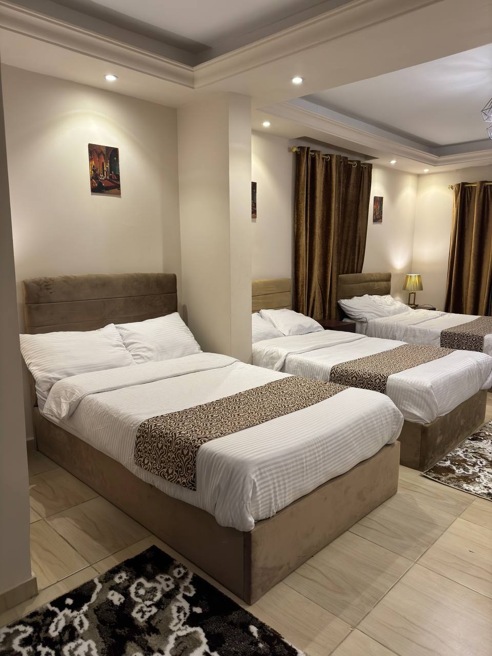 Triple Three Bedrooms One Bathroom