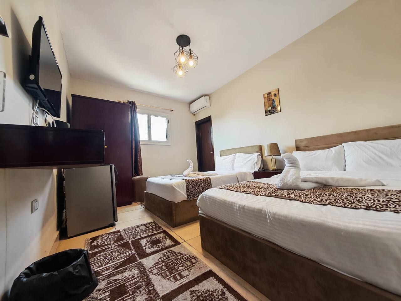 Double or Twin Two Bedrooms One Bathroom