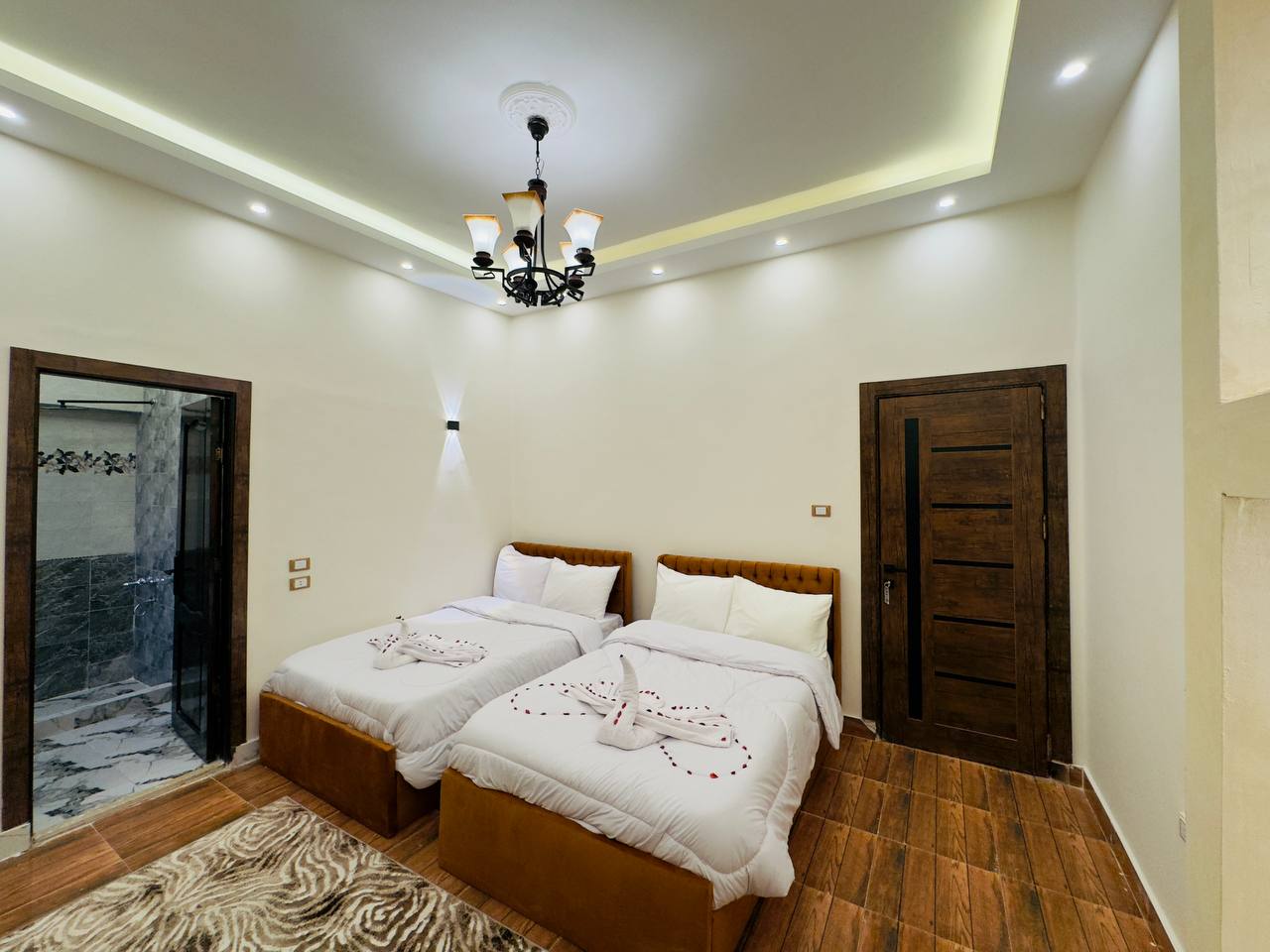 Double or Twin Two Bedrooms One Bathroom