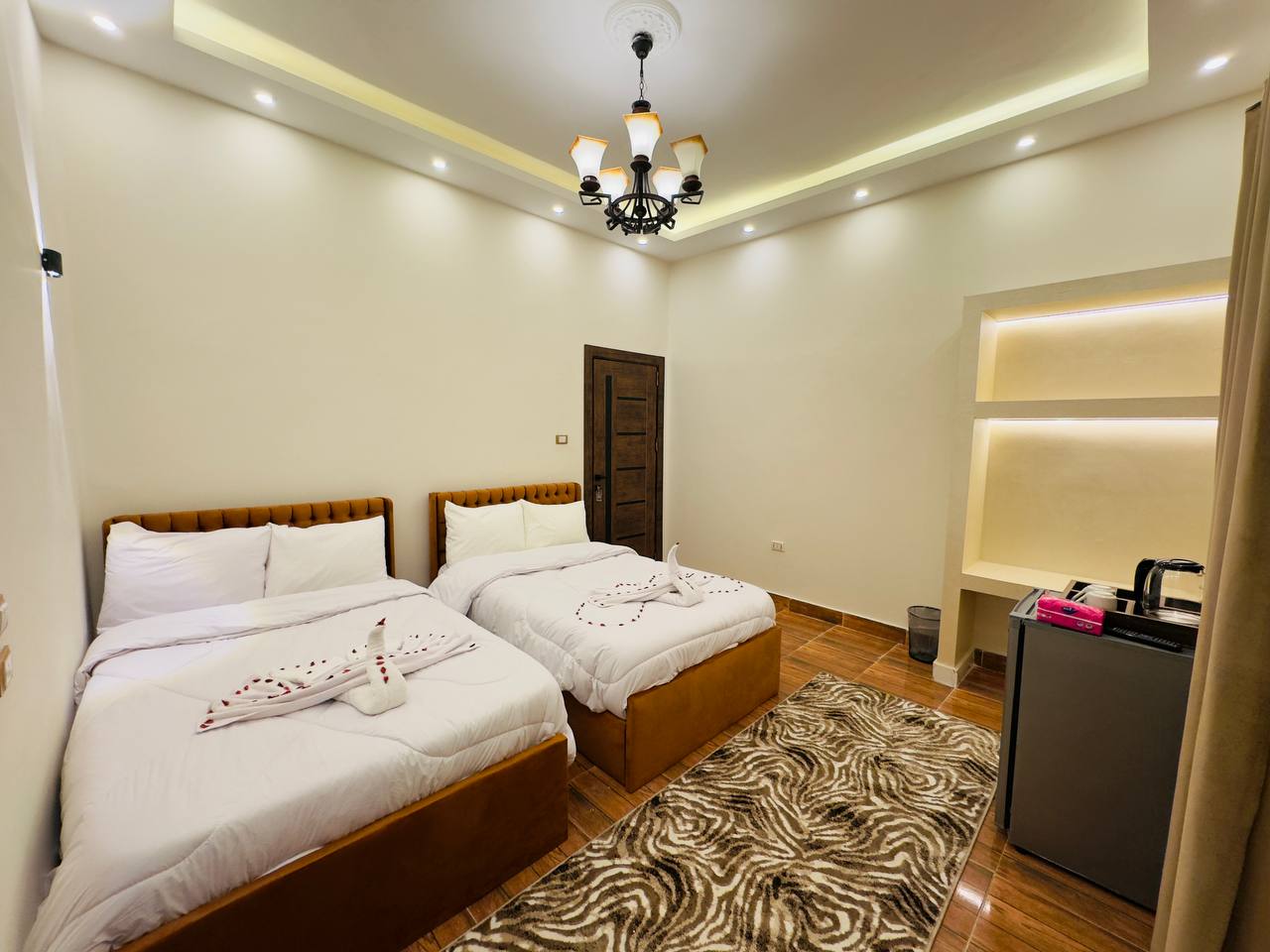 Double or Twin Two Bedrooms One Bathroom