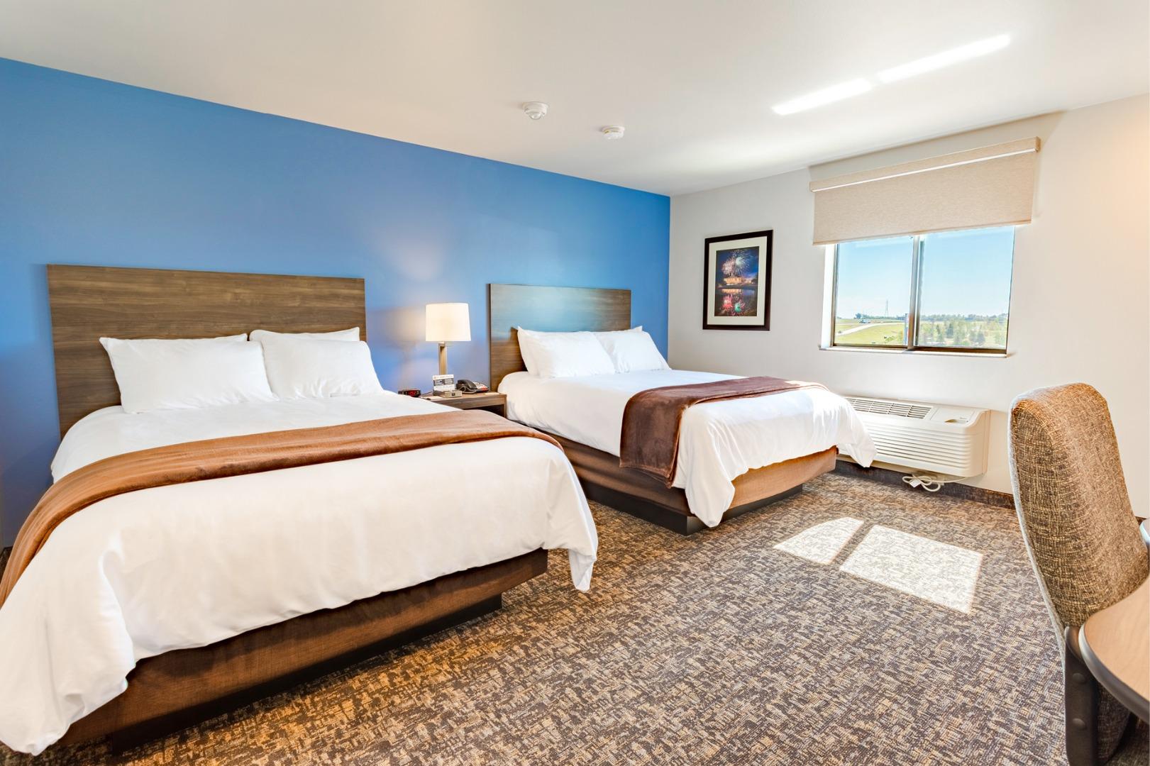 Double Two Queen Beds