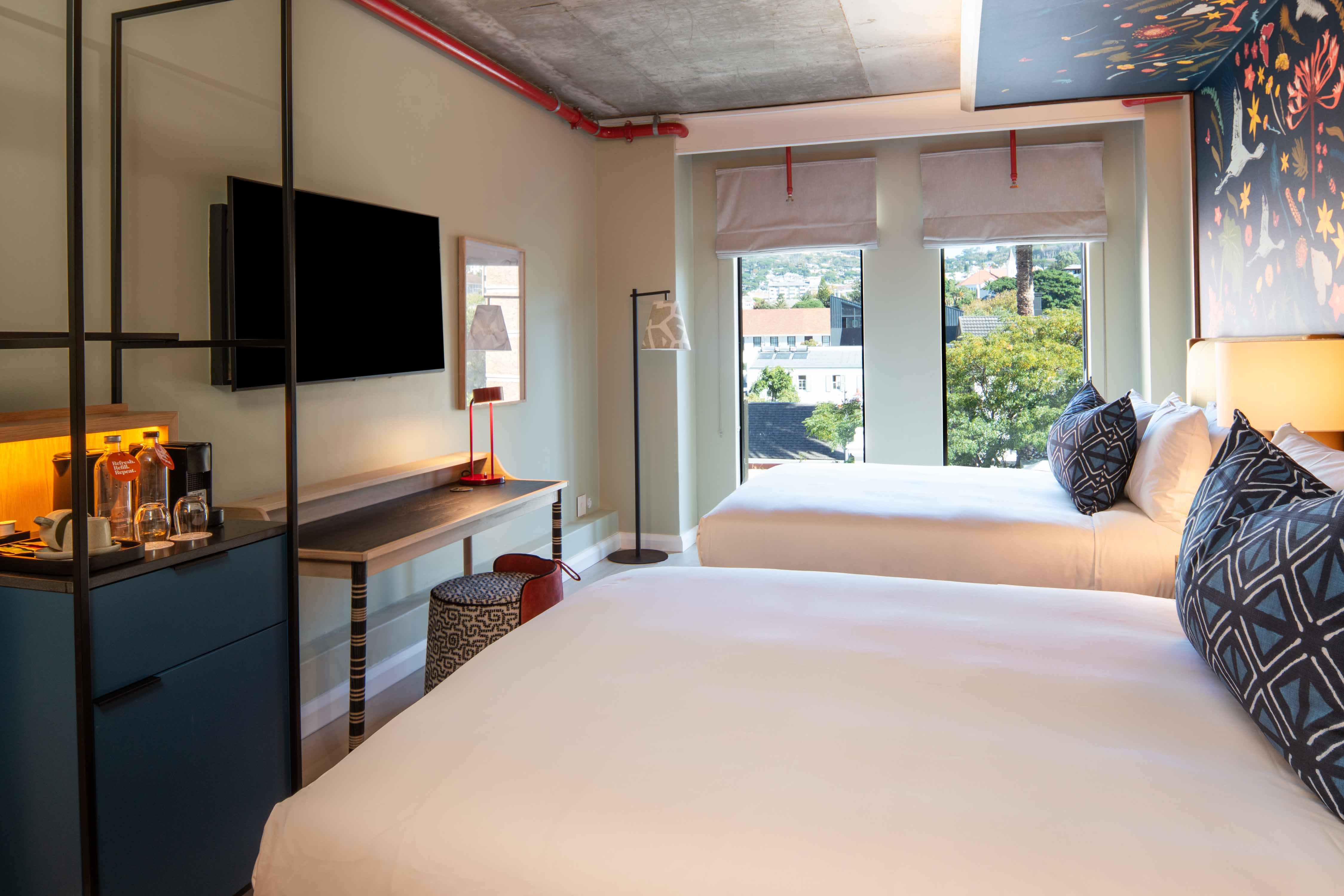 Double Two Queen Beds