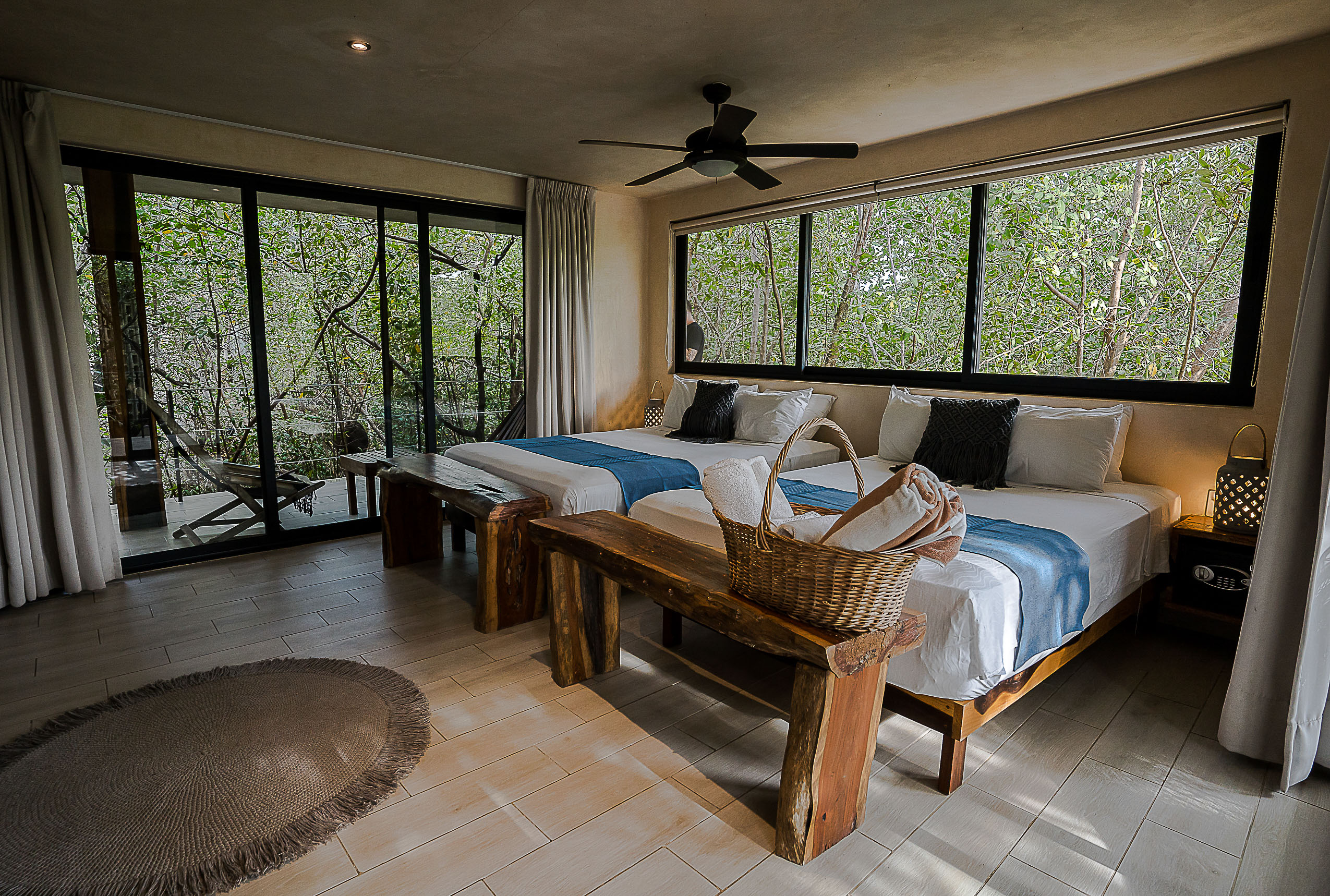 Quadruple with Double Bed