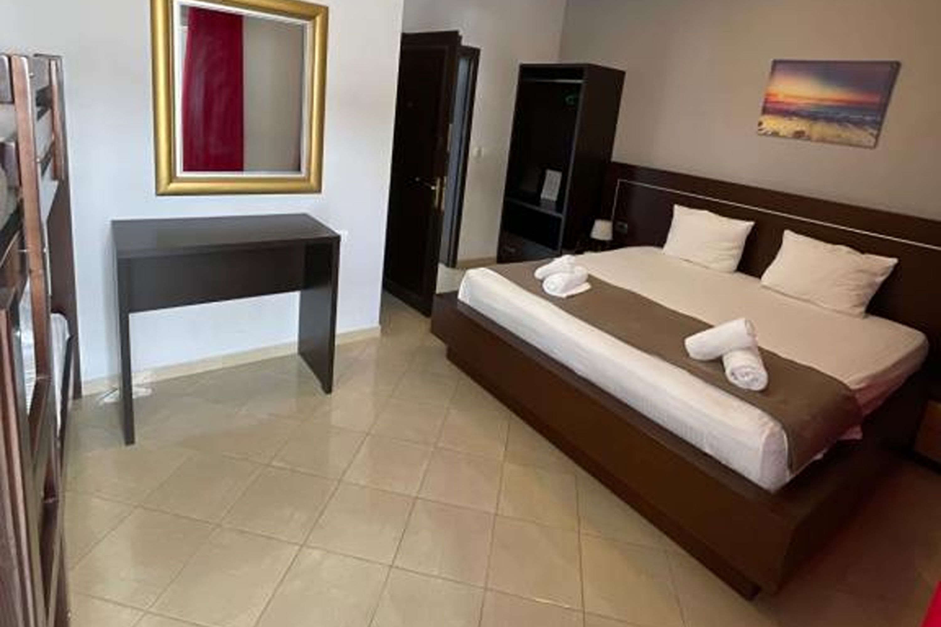 Quadruple with Balcony