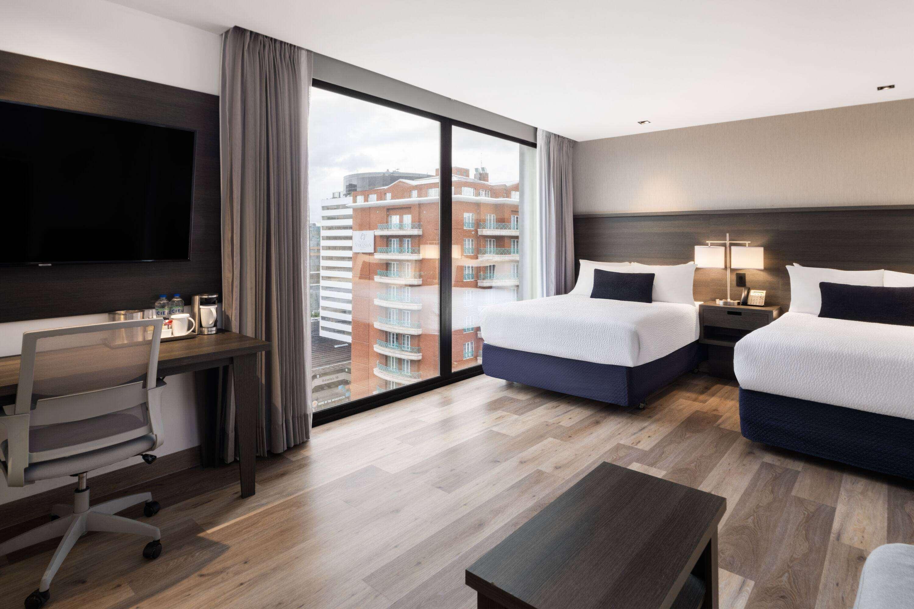 Room Two Queen Beds One Bedroom