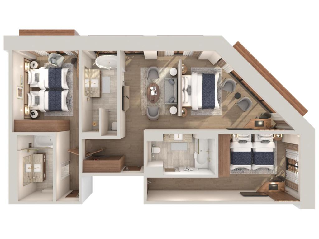 Suite Three Bedrooms