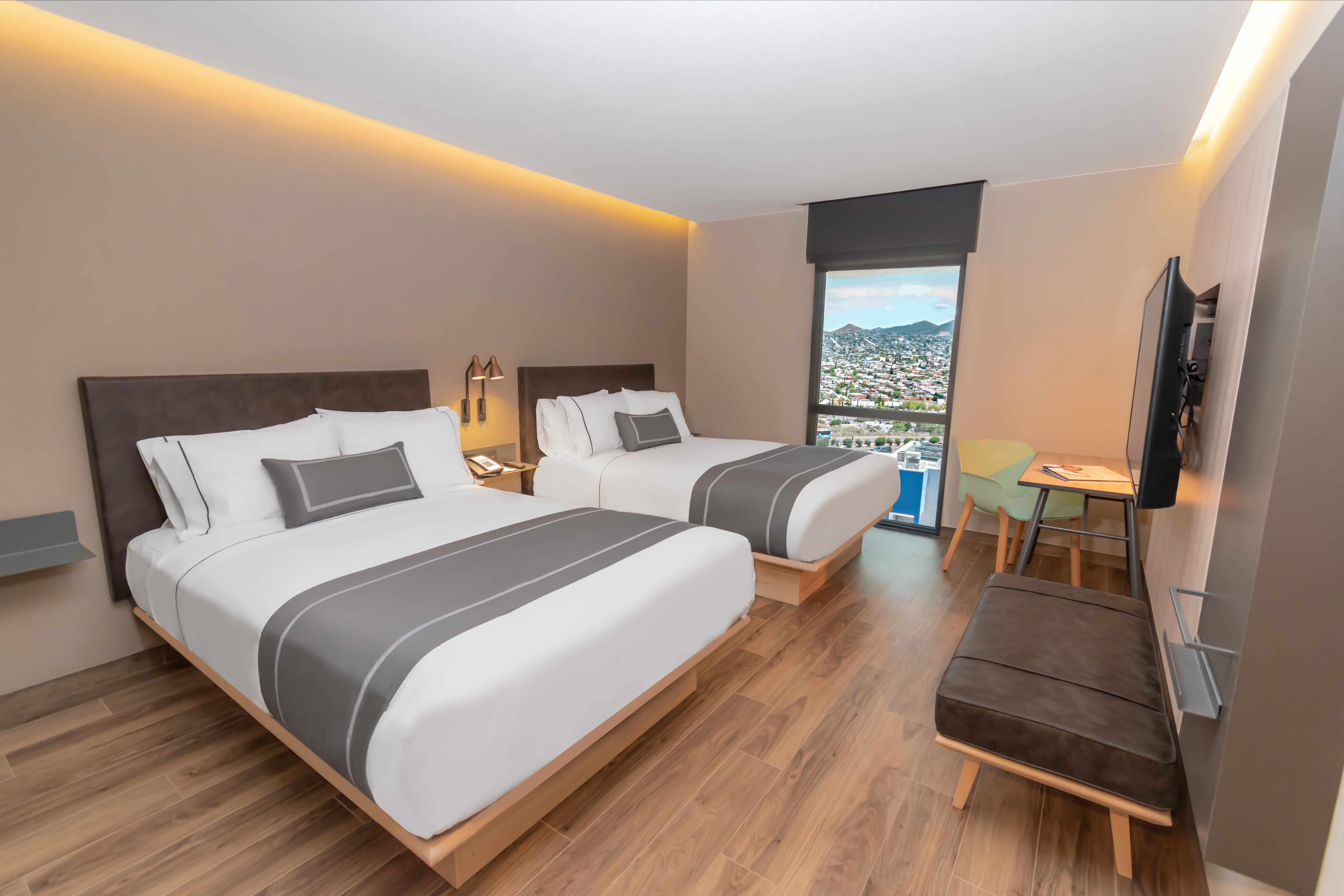 Quadruple Queen Size Bed