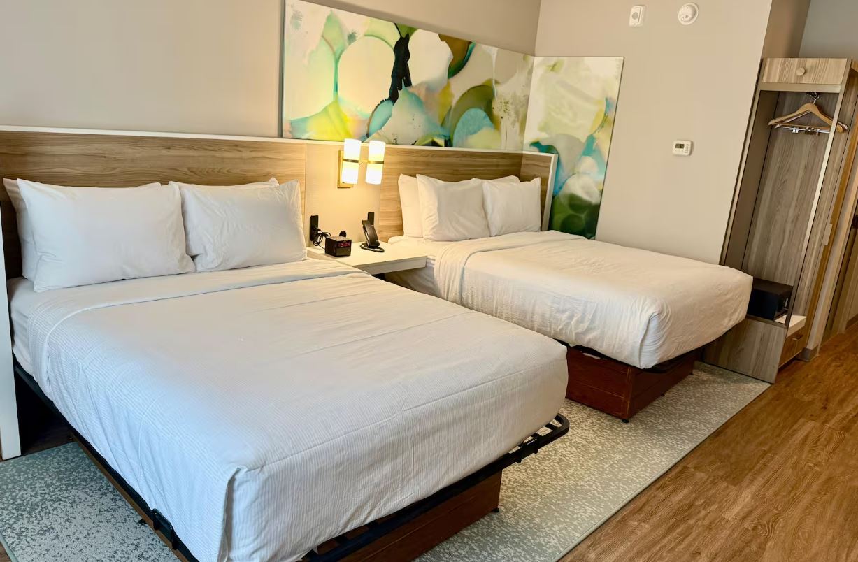 Double Two Double Beds