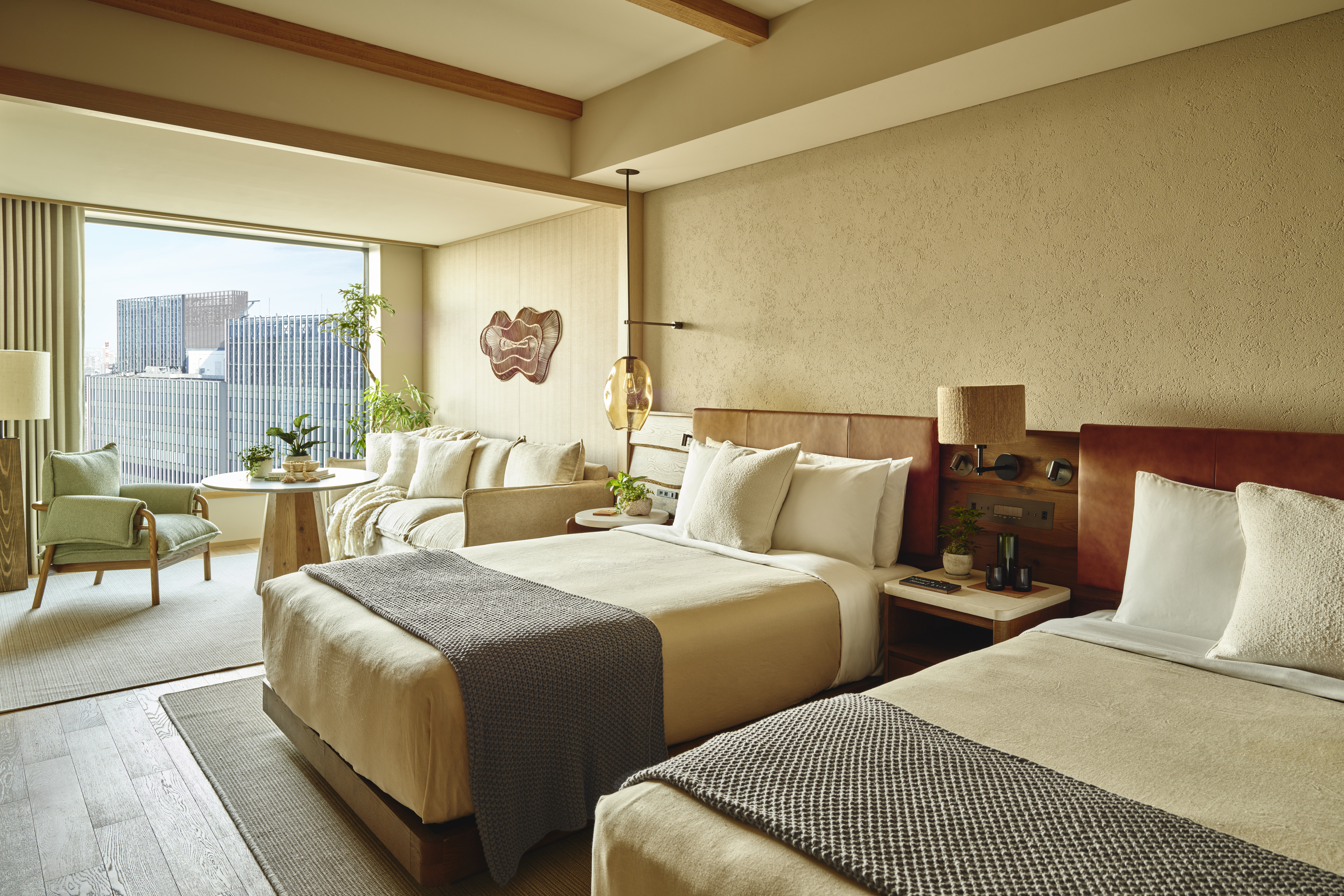 Double Two Double Beds