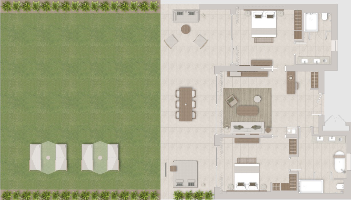 Suite Deluxe Two Bedroom