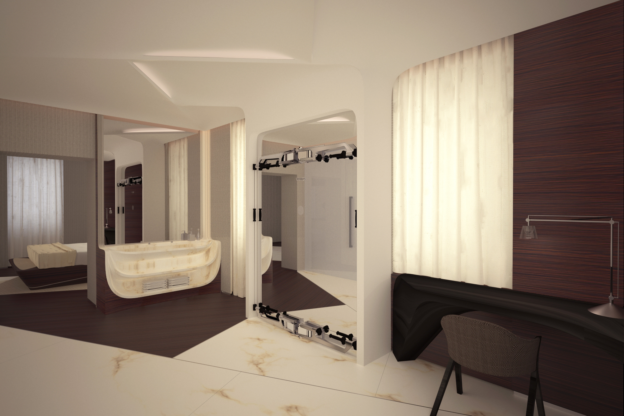 Suite Two Bedrooms with Terrace