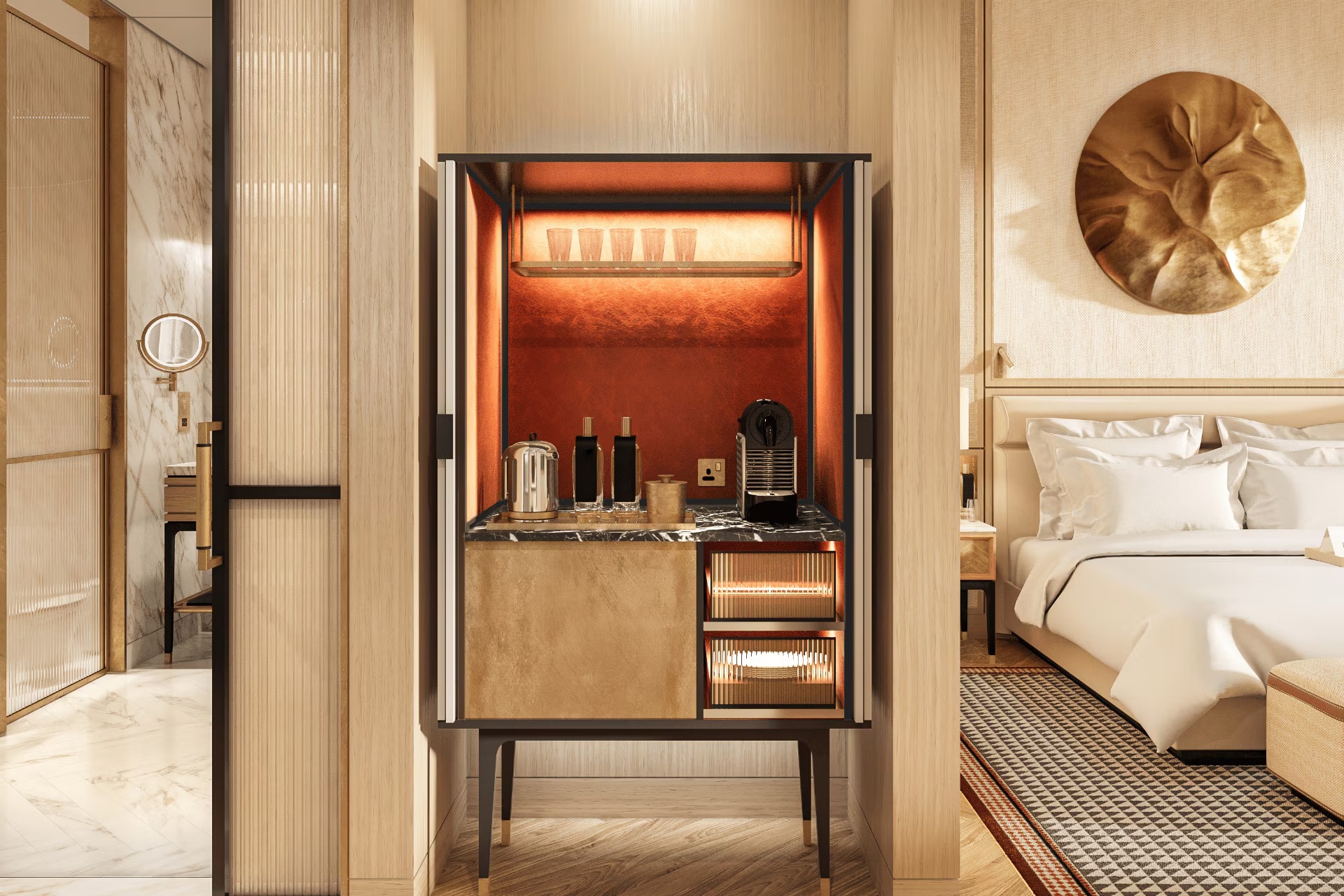 Apartment Two Double Beds with Views