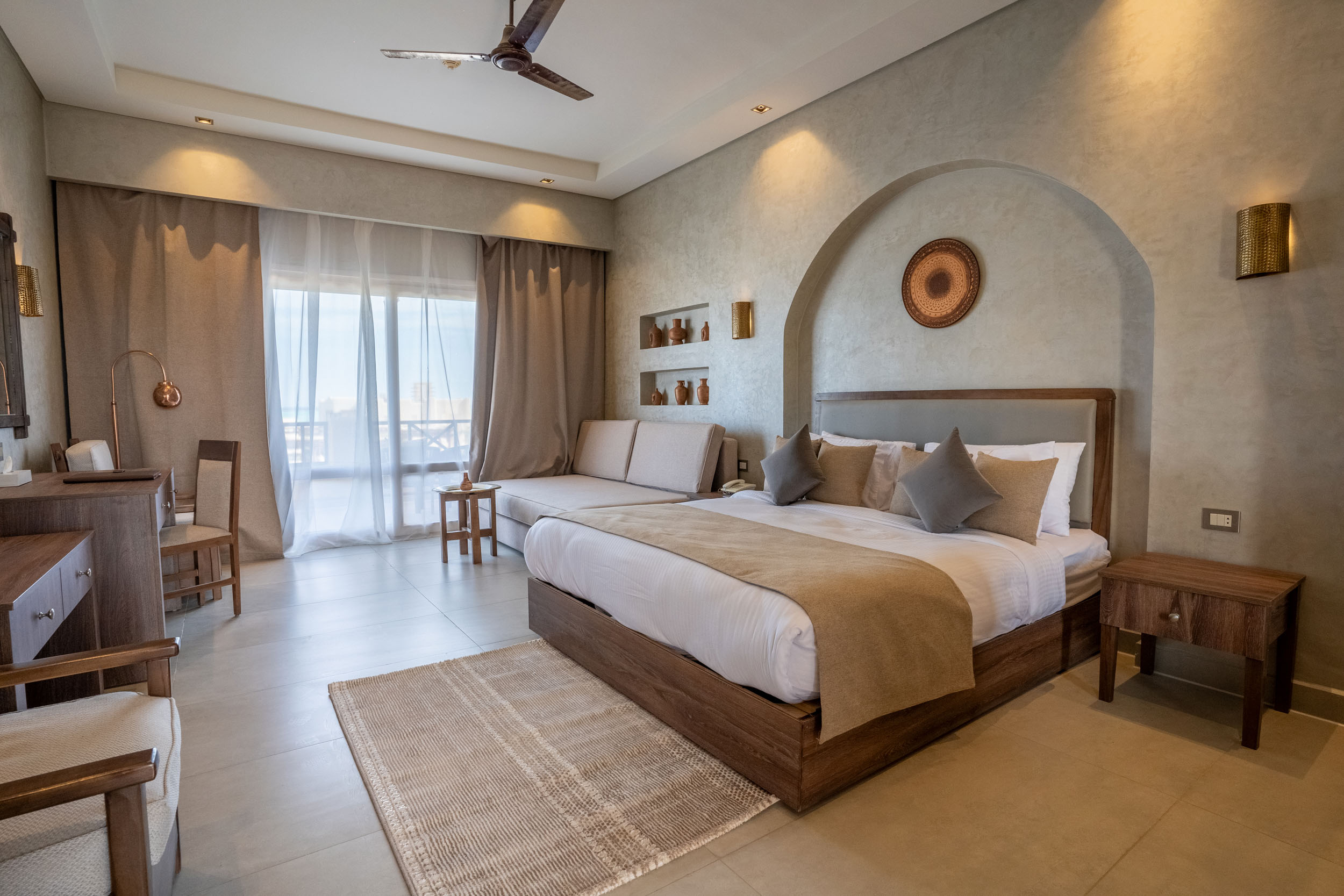 Family Room One Bedroom with Air Conditioning