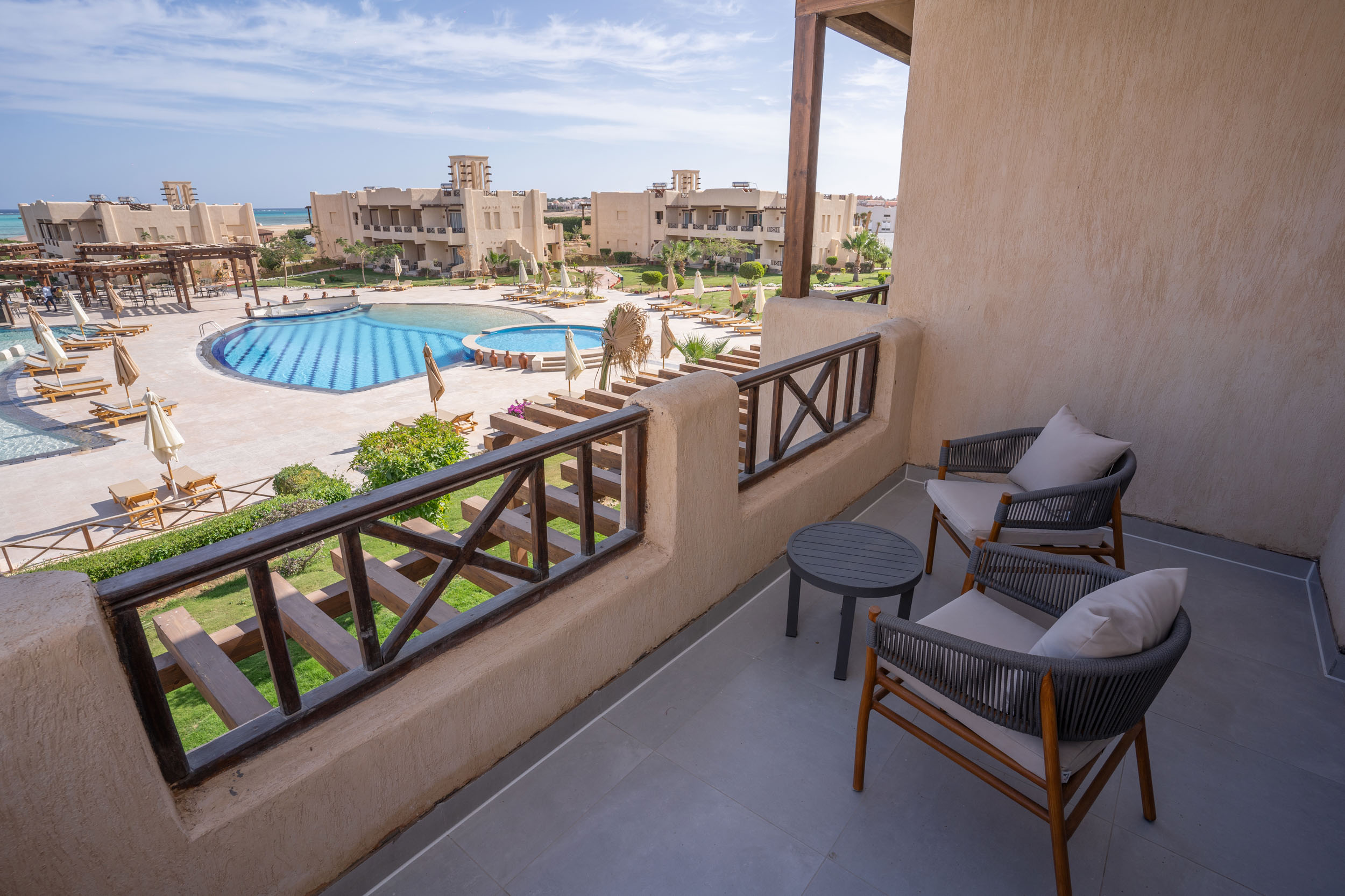 Double or Twin Side Sea View with Balcony