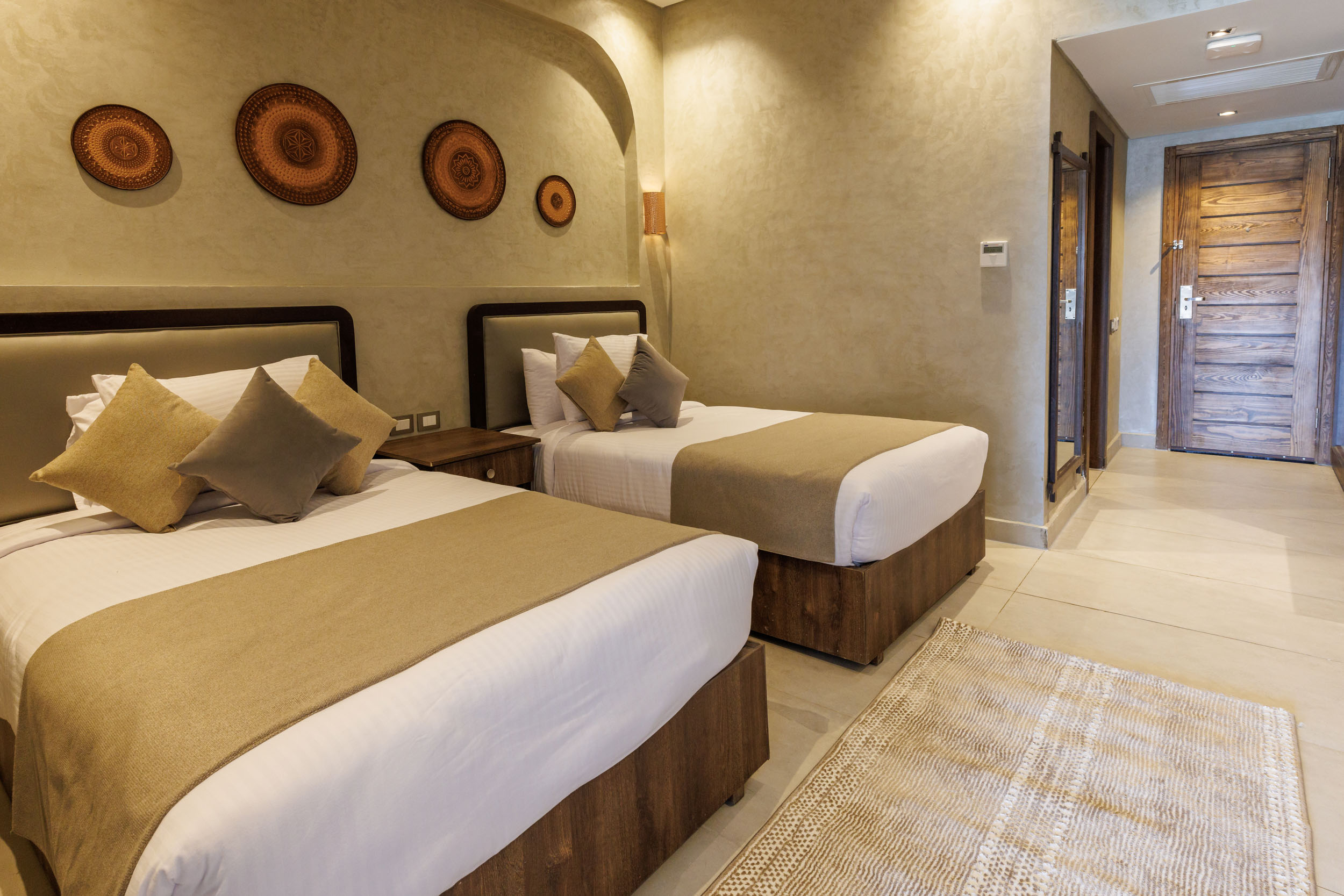 Room Two Bedrooms One Bathroom