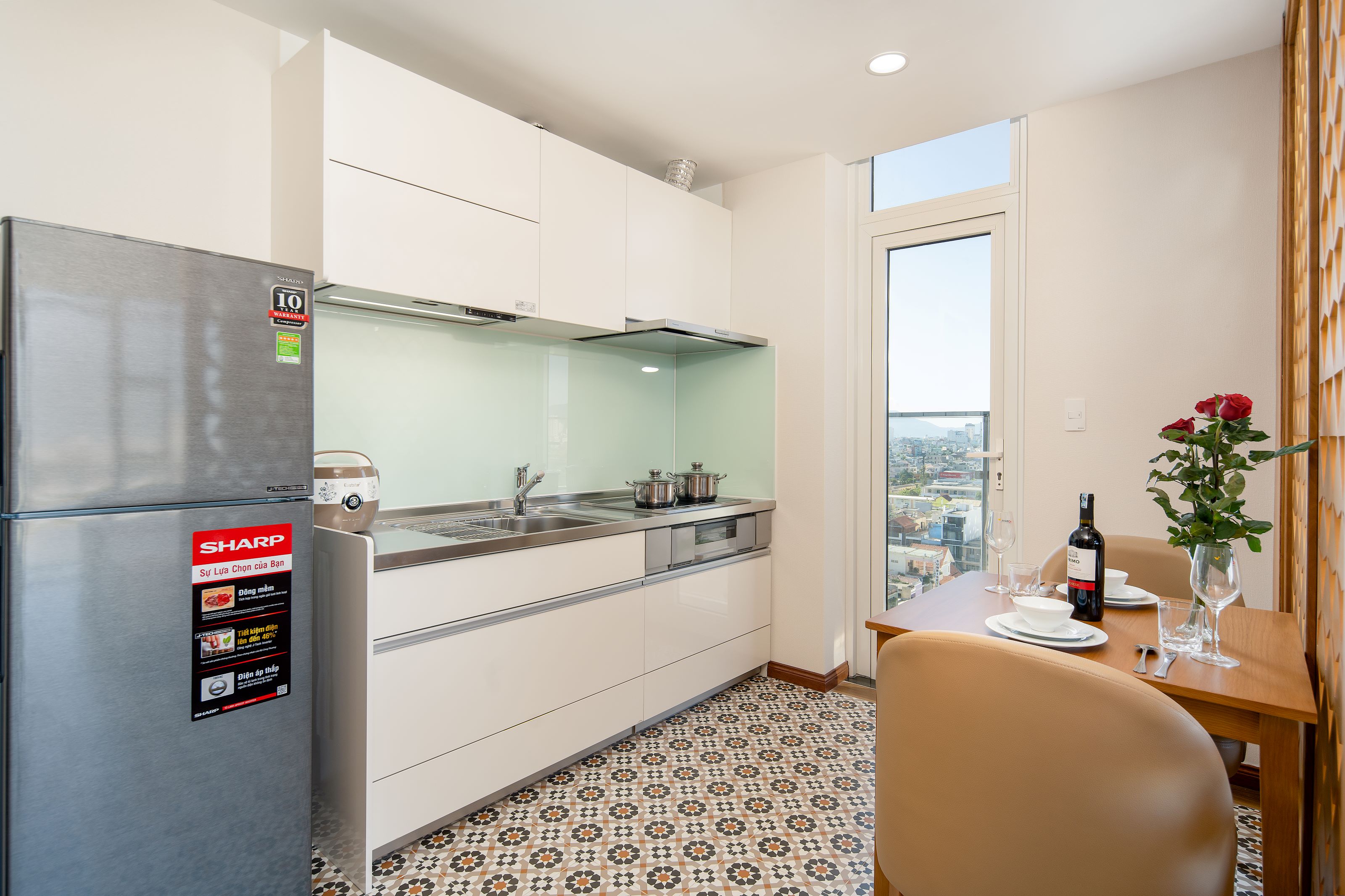 Triple with Balcony with Views