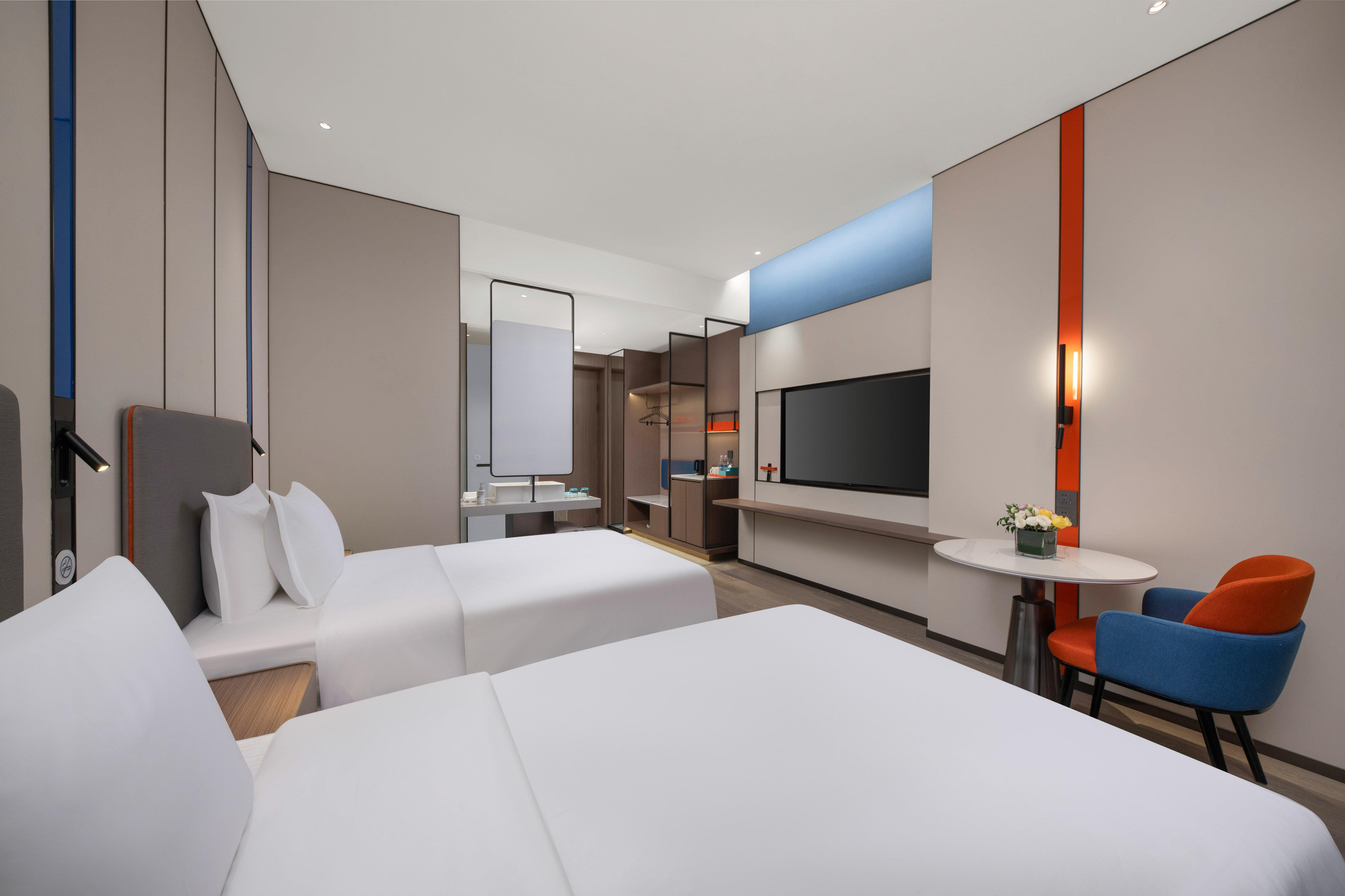 Quadruple Two Double Beds