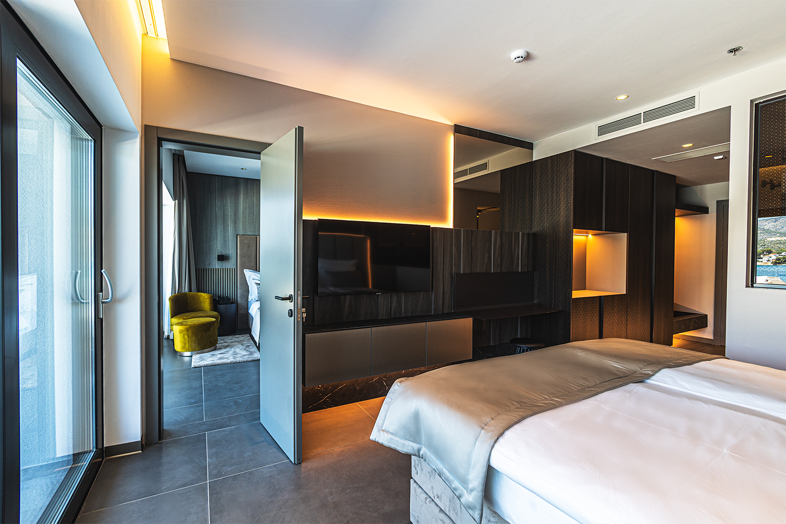 Family Room with Terrace