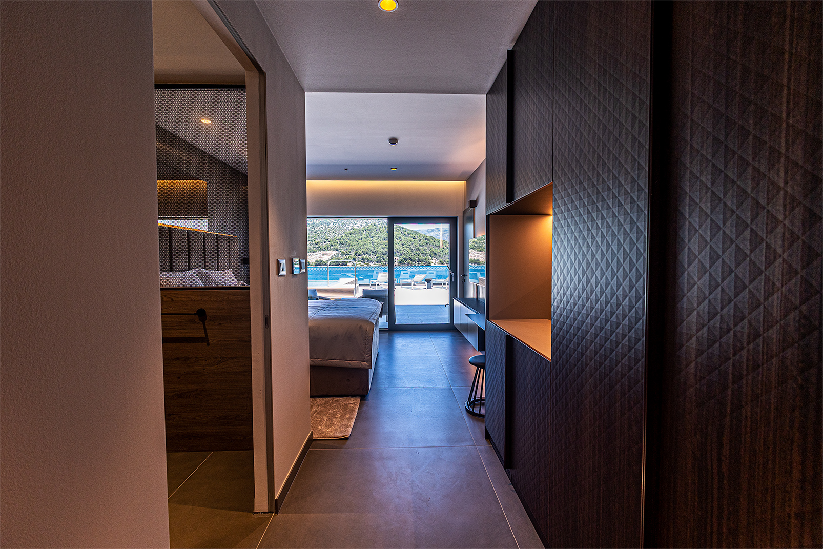 Family Room with Terrace