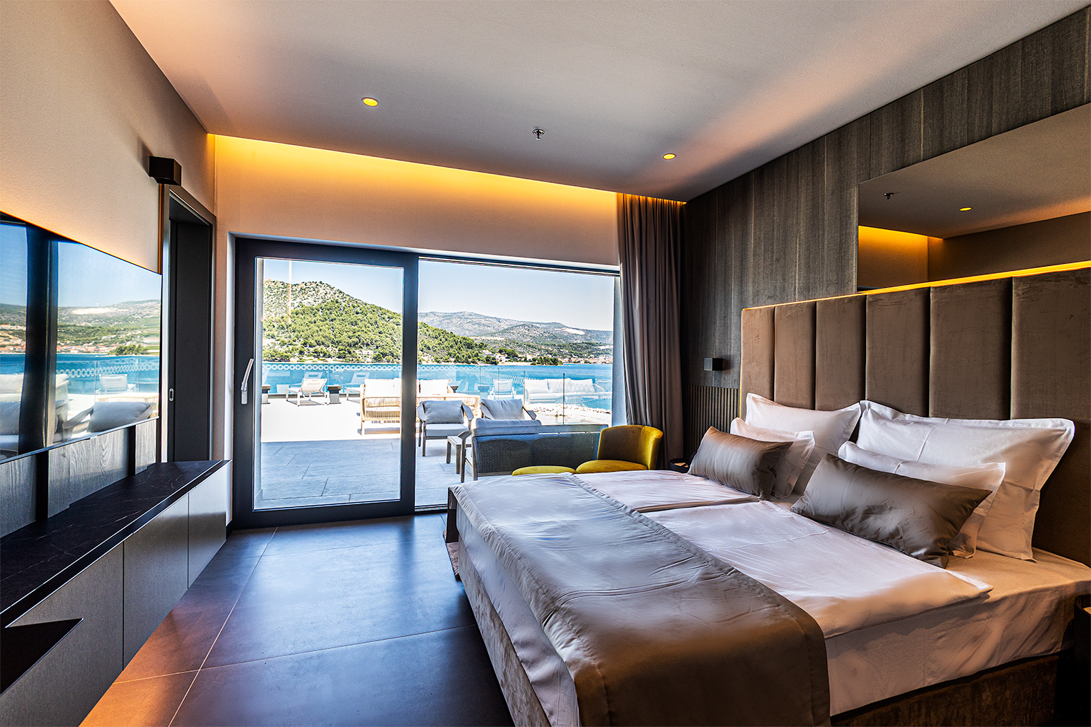 Family Room with Terrace