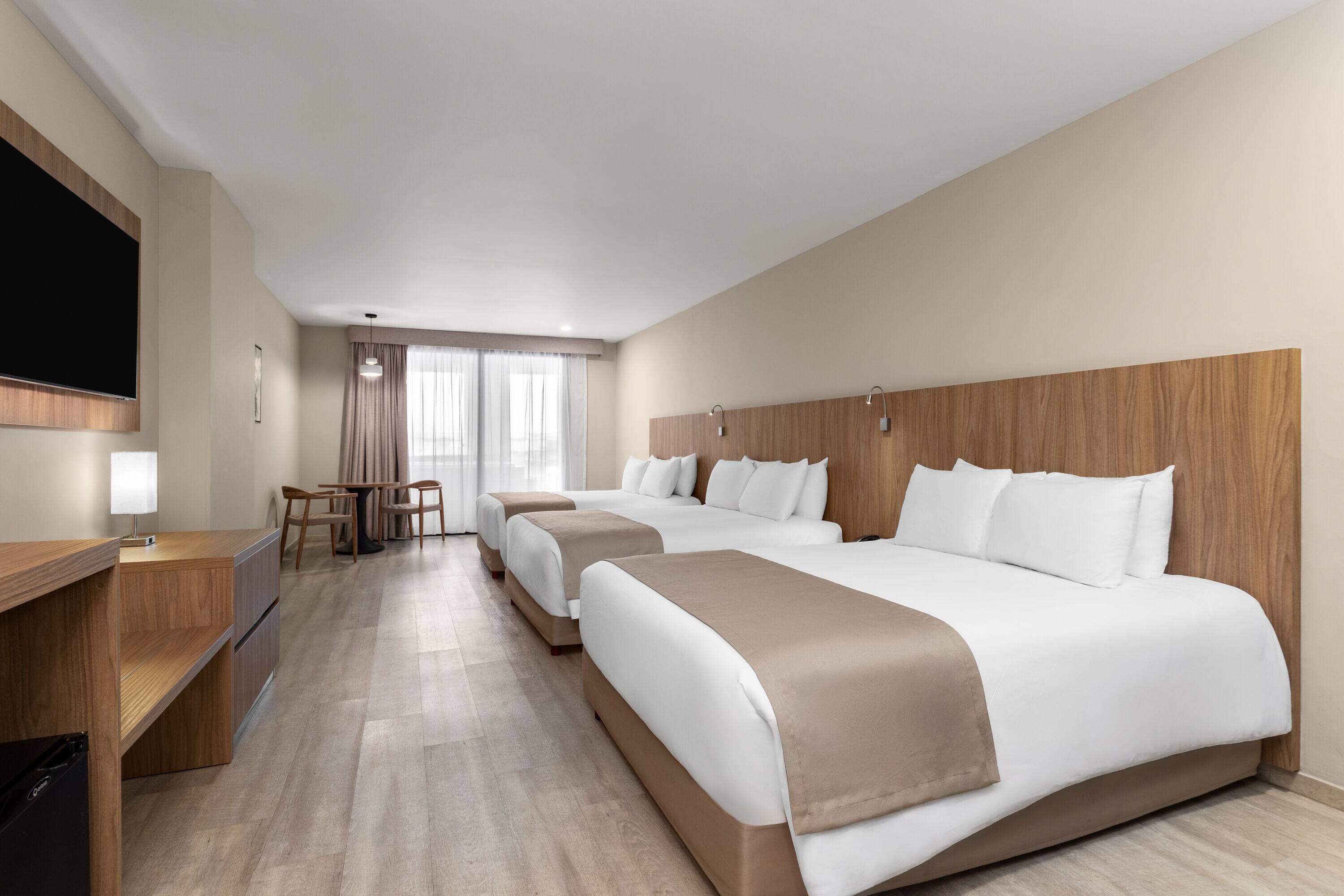 Triple Queen Size Bed