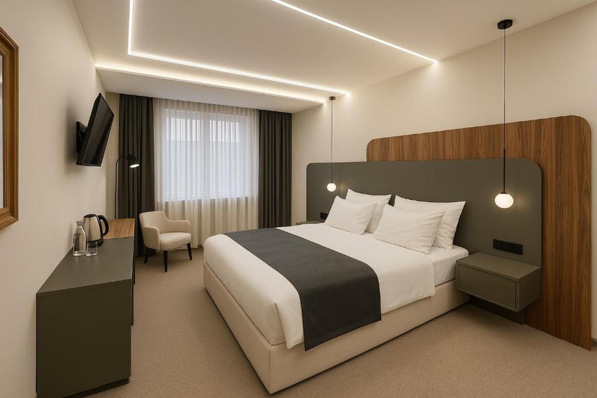 Double One Bed