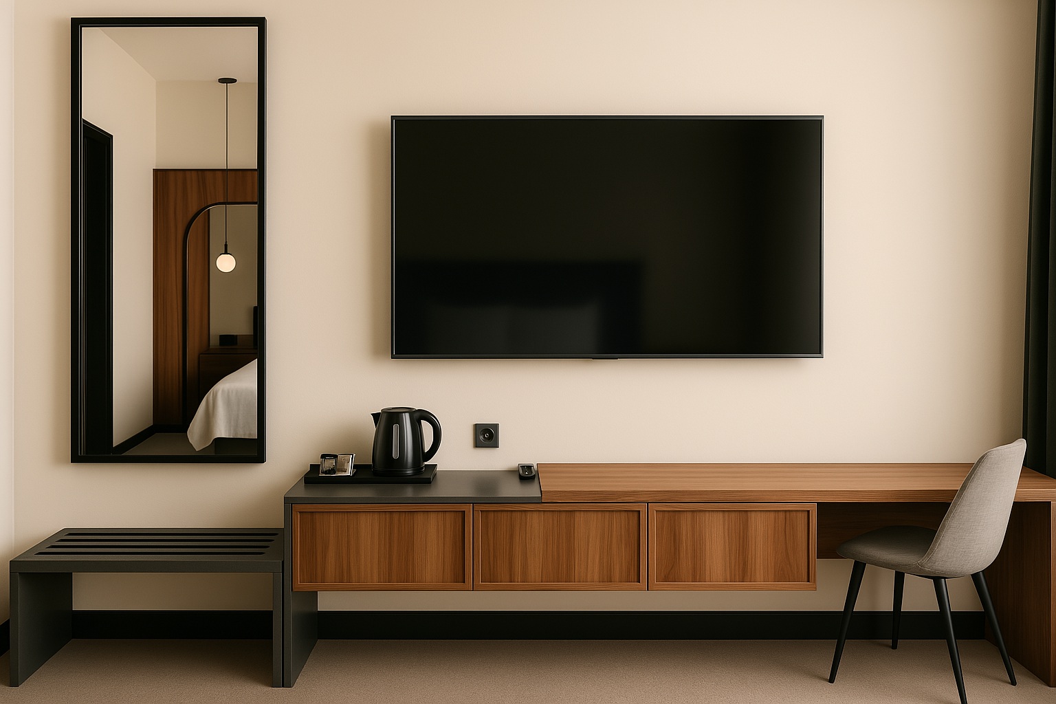 Double One Bed