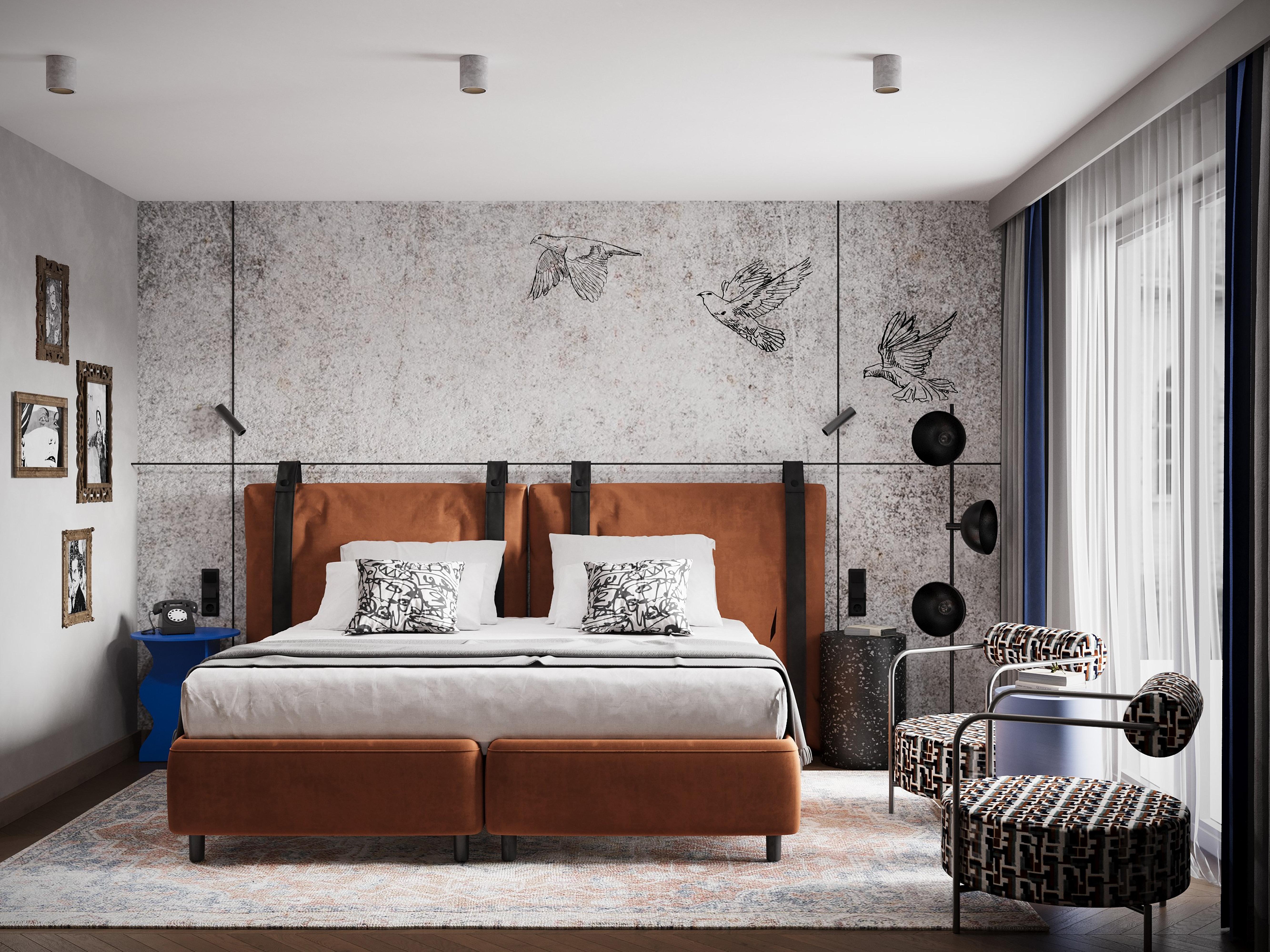 Double Queen Size Bed