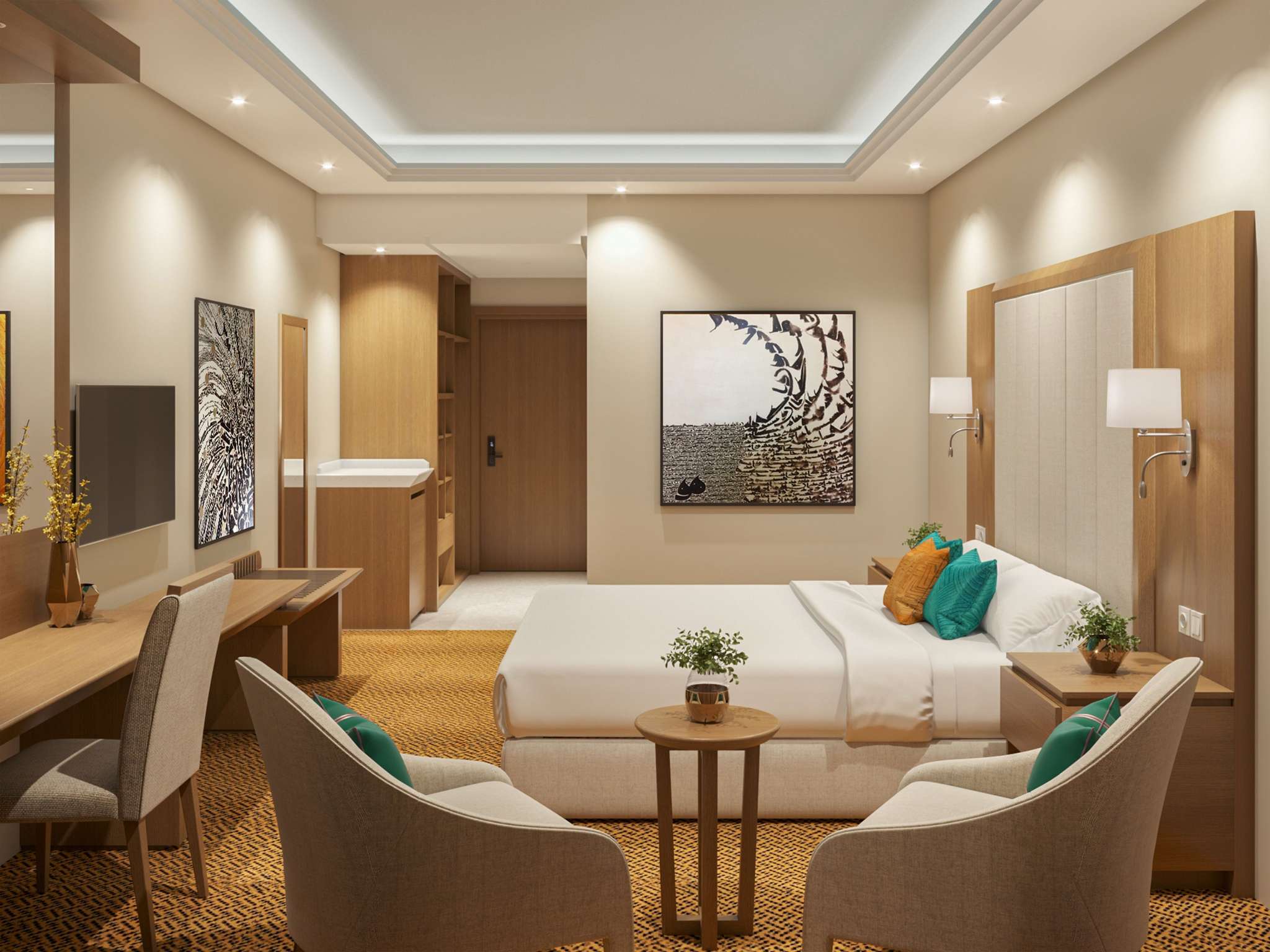 Double Deluxe Mountain View