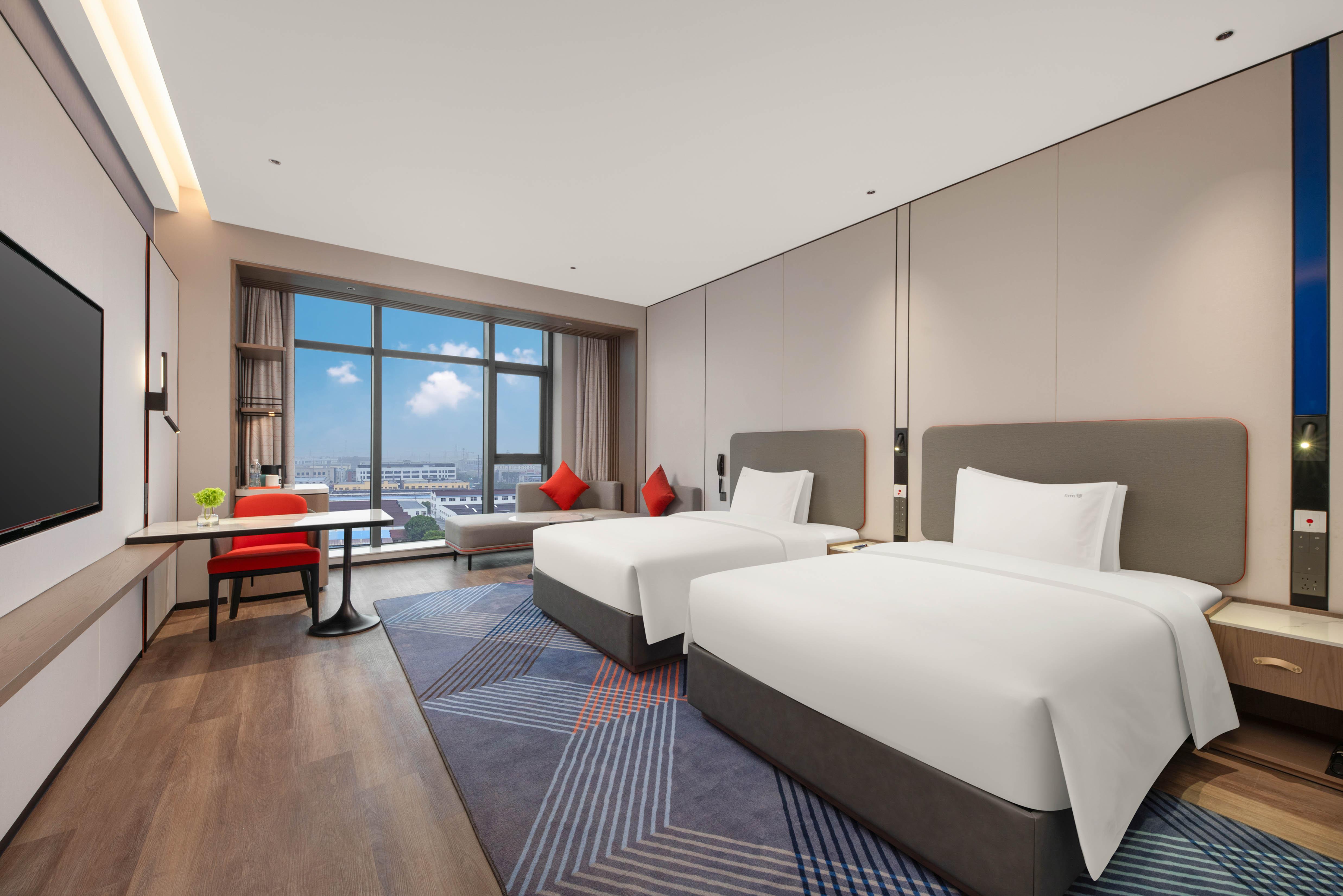 Quadruple Accessible Two Double Beds