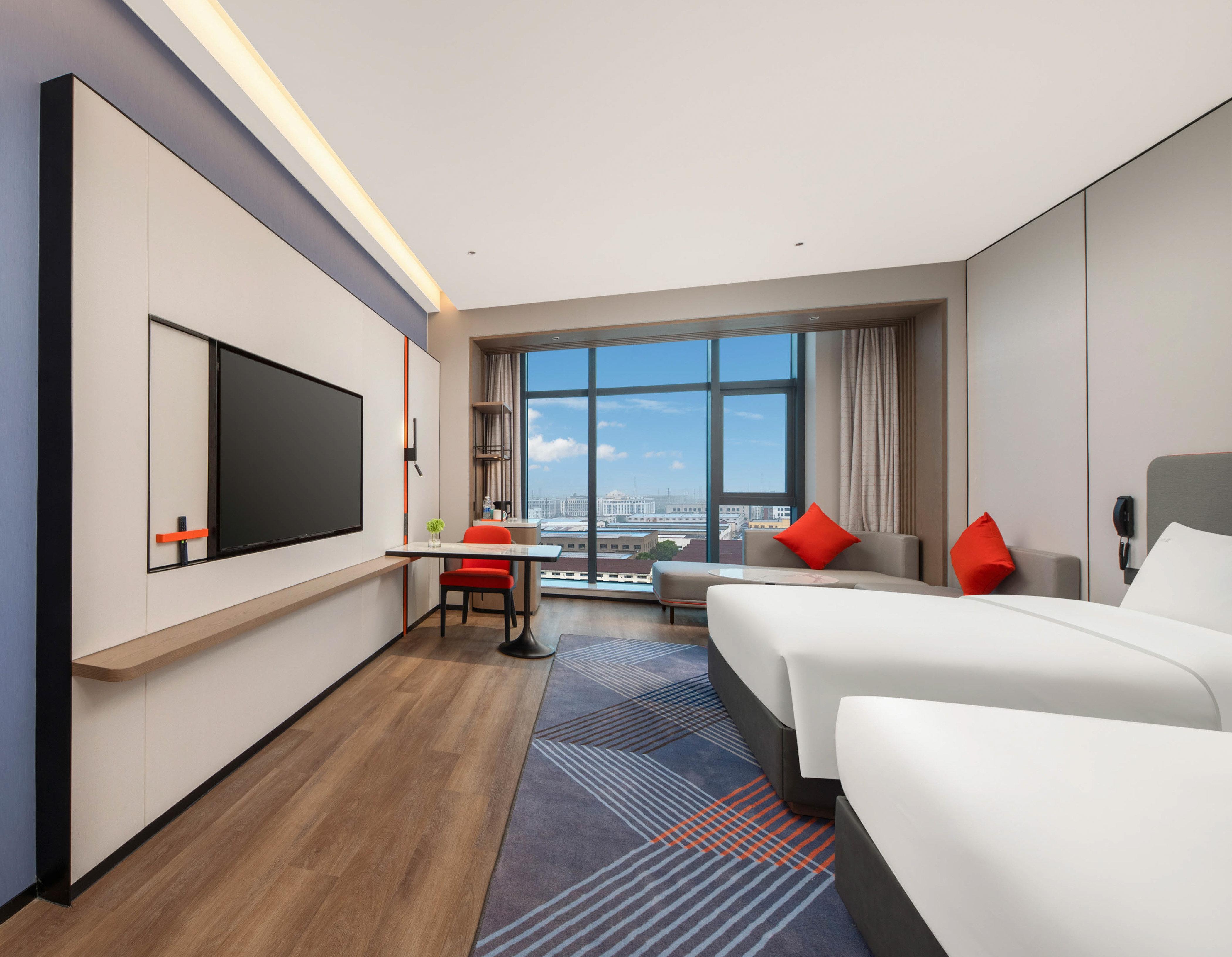 Quadruple Accessible Two Double Beds